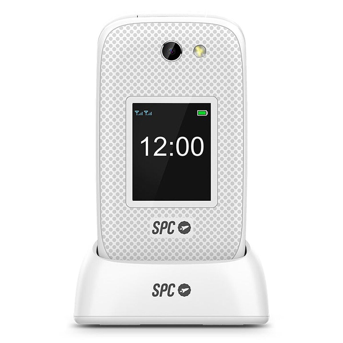 Mobile telephone for older adults SPC 2337B White 128 GB 2,8″