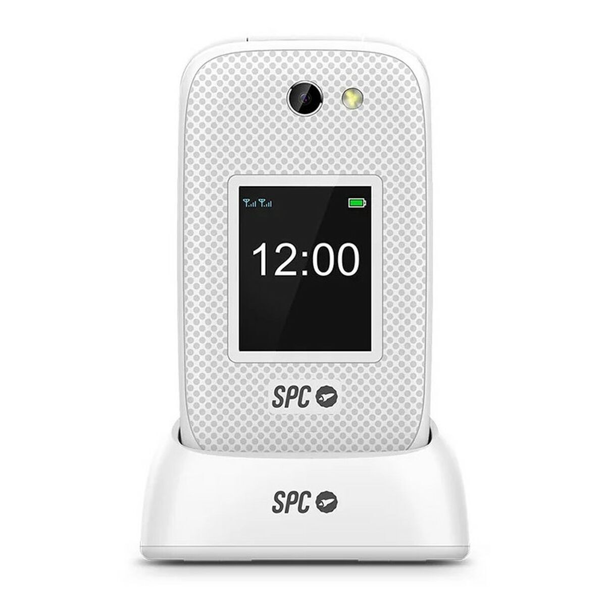 Mobile telephone for older adults SPC 2337B White 128 GB 2,8″