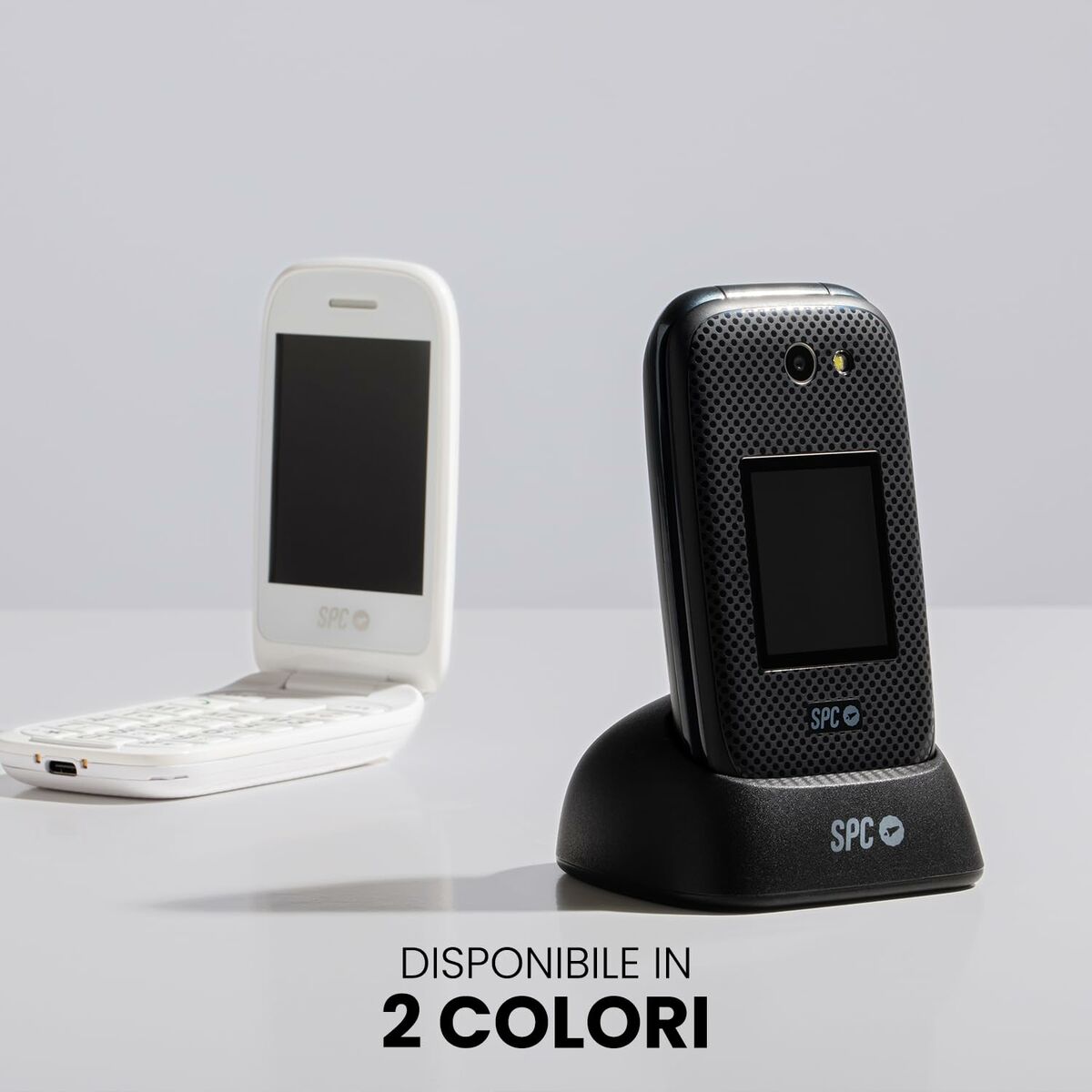 Mobile telephone for older adults SPC 2337N Black 128 GB 2,8″