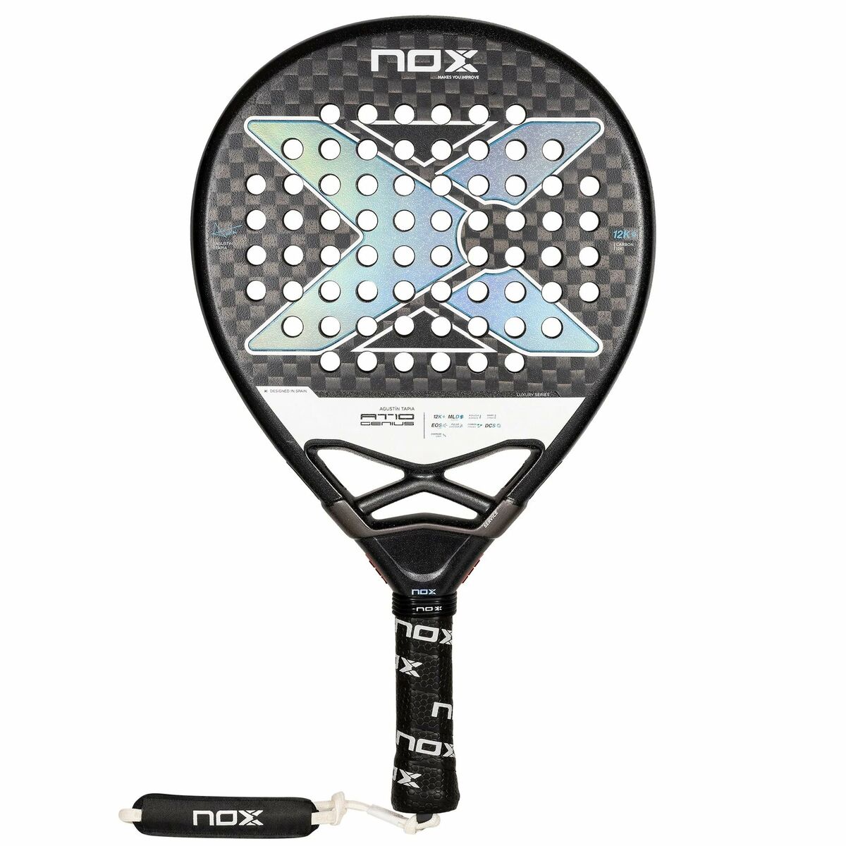 Padel Racket Nox AT10 Luxury Genius 12K 2024 Agustn Tapia Padel Racket Nox AT10 Luxury Genius 12K 2024 Agustn Tapia