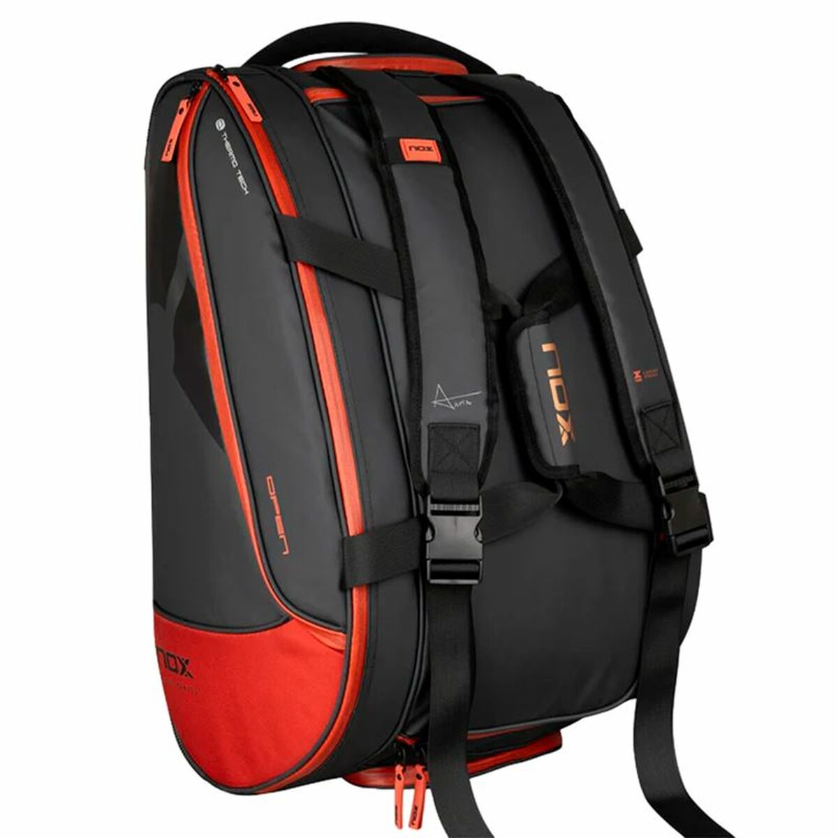 Racket bag Nox Luxury Open Series Black Red