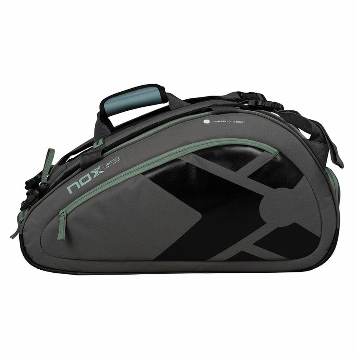 Racket bag Nox Nox At10 Team Green Grey