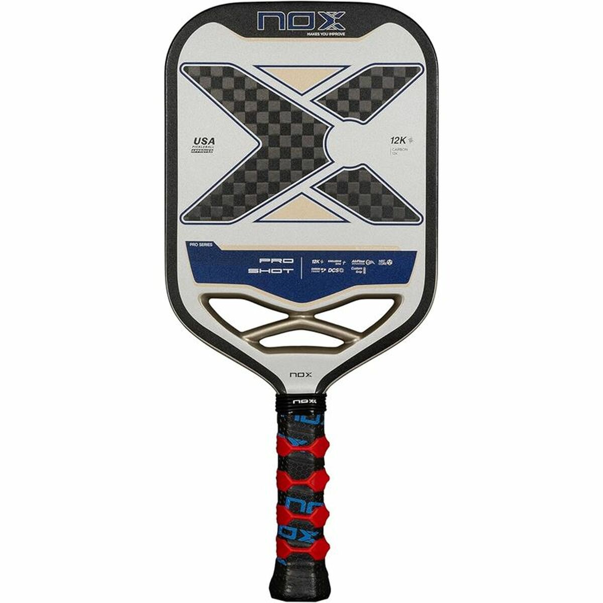 Pickleball Paddle Nox Nox Pro Shot Black