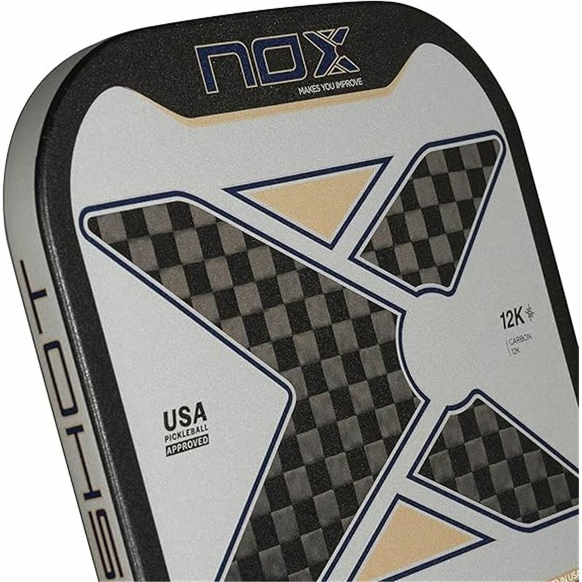 Pickleball Paddle Nox Nox Pro Shot Black