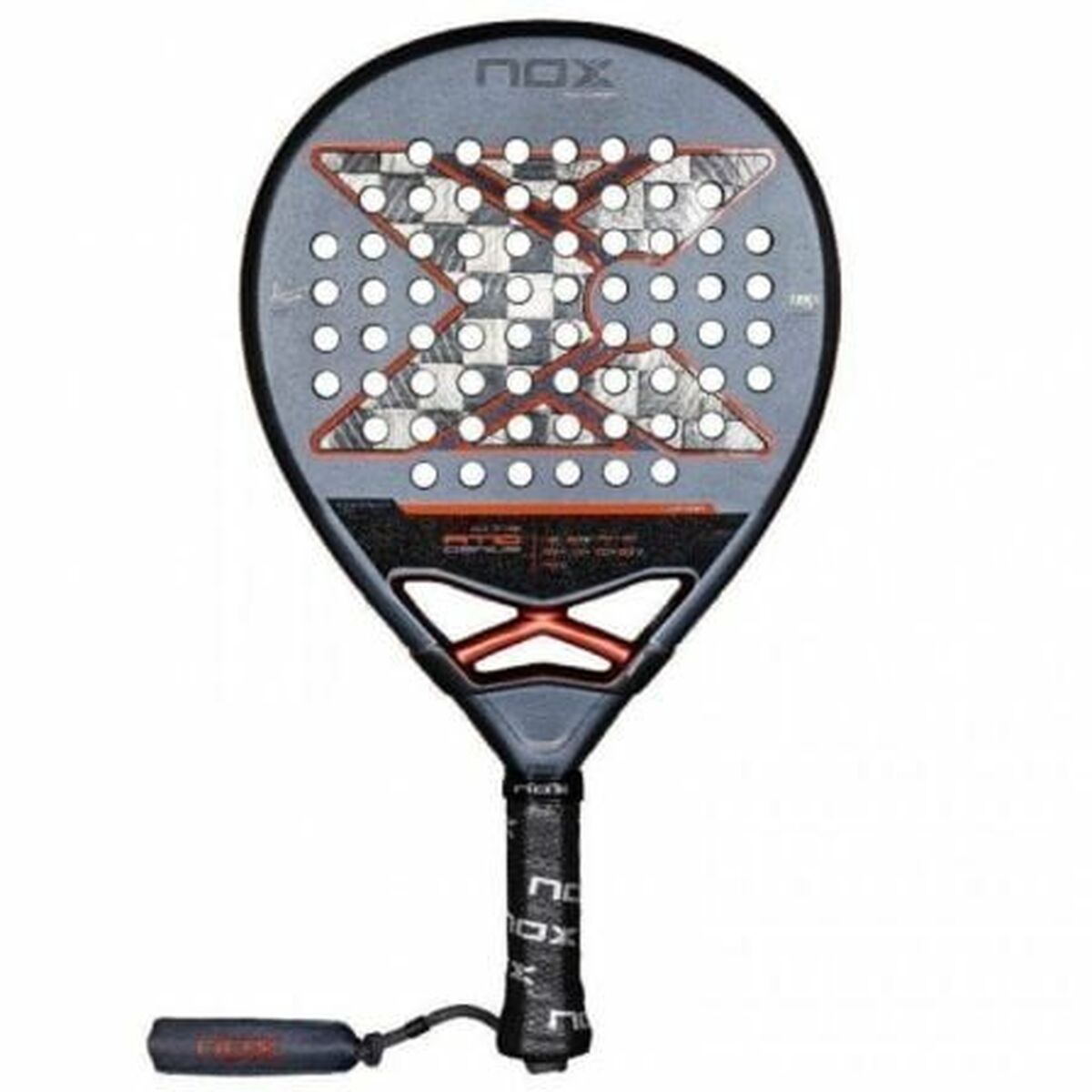 Padel Racket Nox AT10 Genius Alum 18K 2025 Padel Racket Nox AT10 Genius Alum 18K 2025