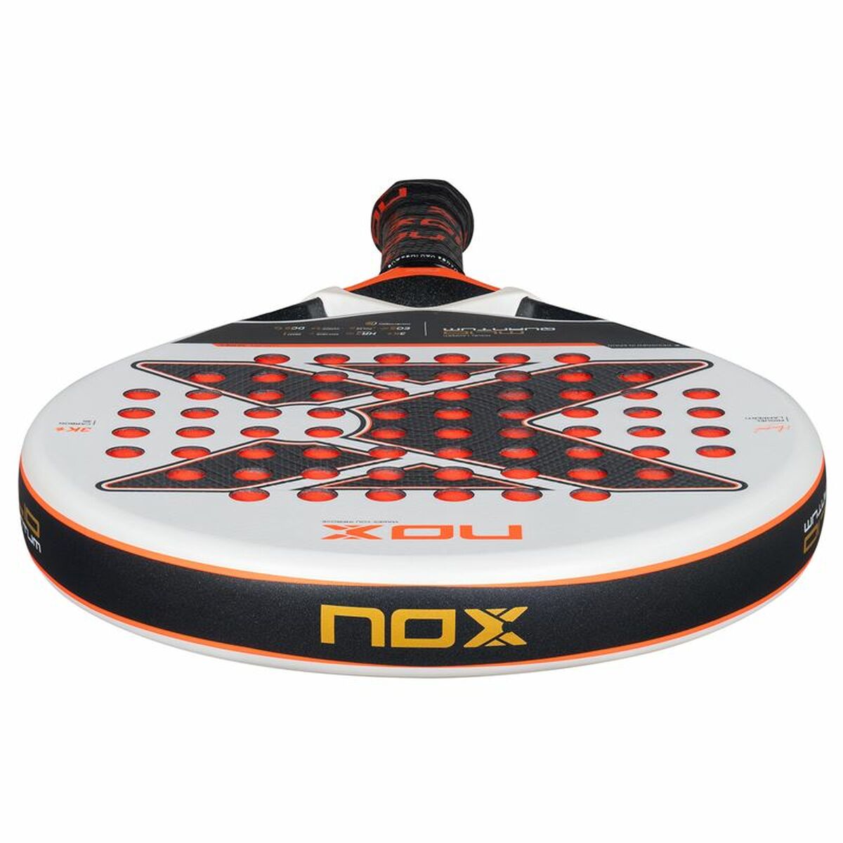 Padel Racket Nox ML10 Quantum 3K White Carbon fibre