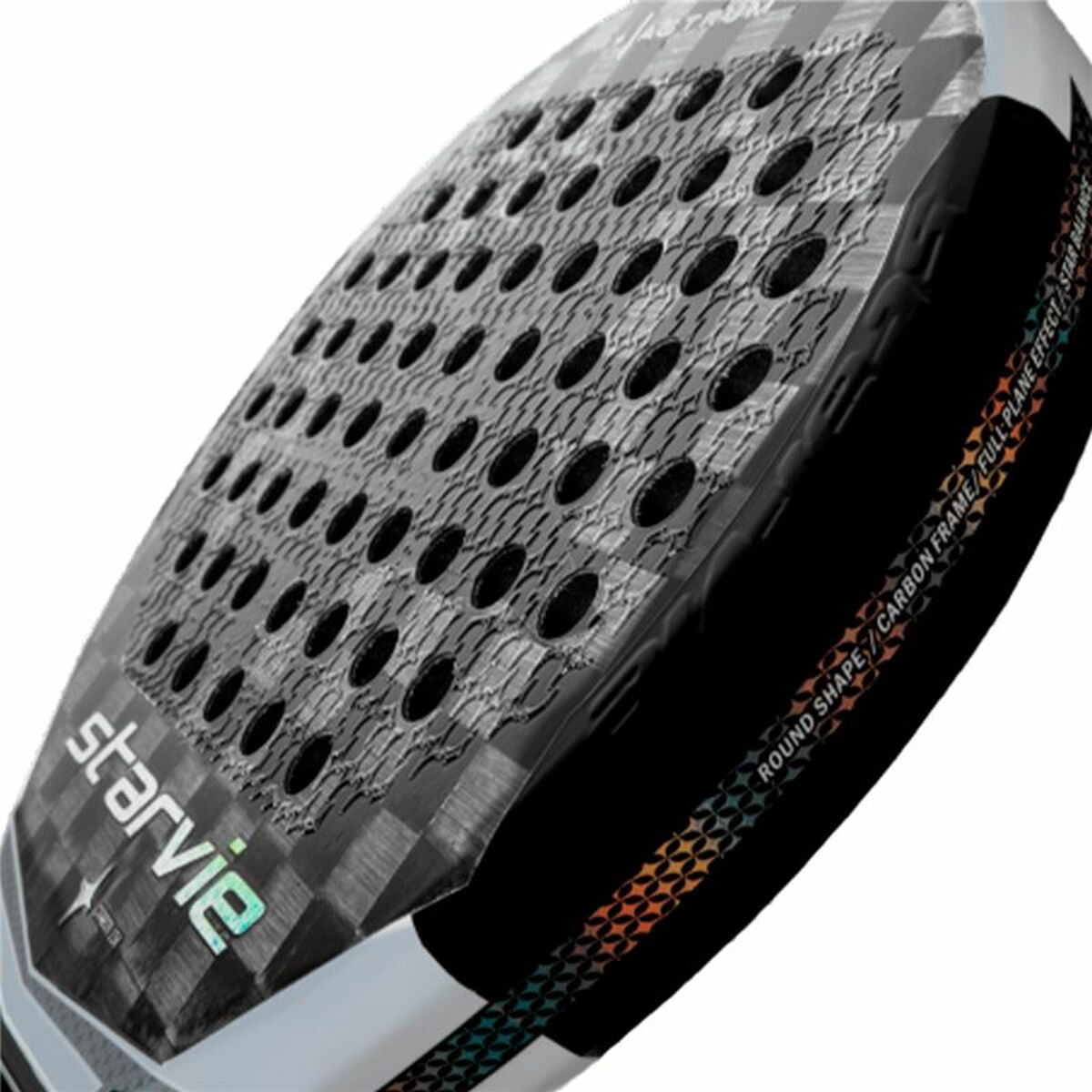 Padel Racket Starvie Astrum Black Charcoal Eva Rubber