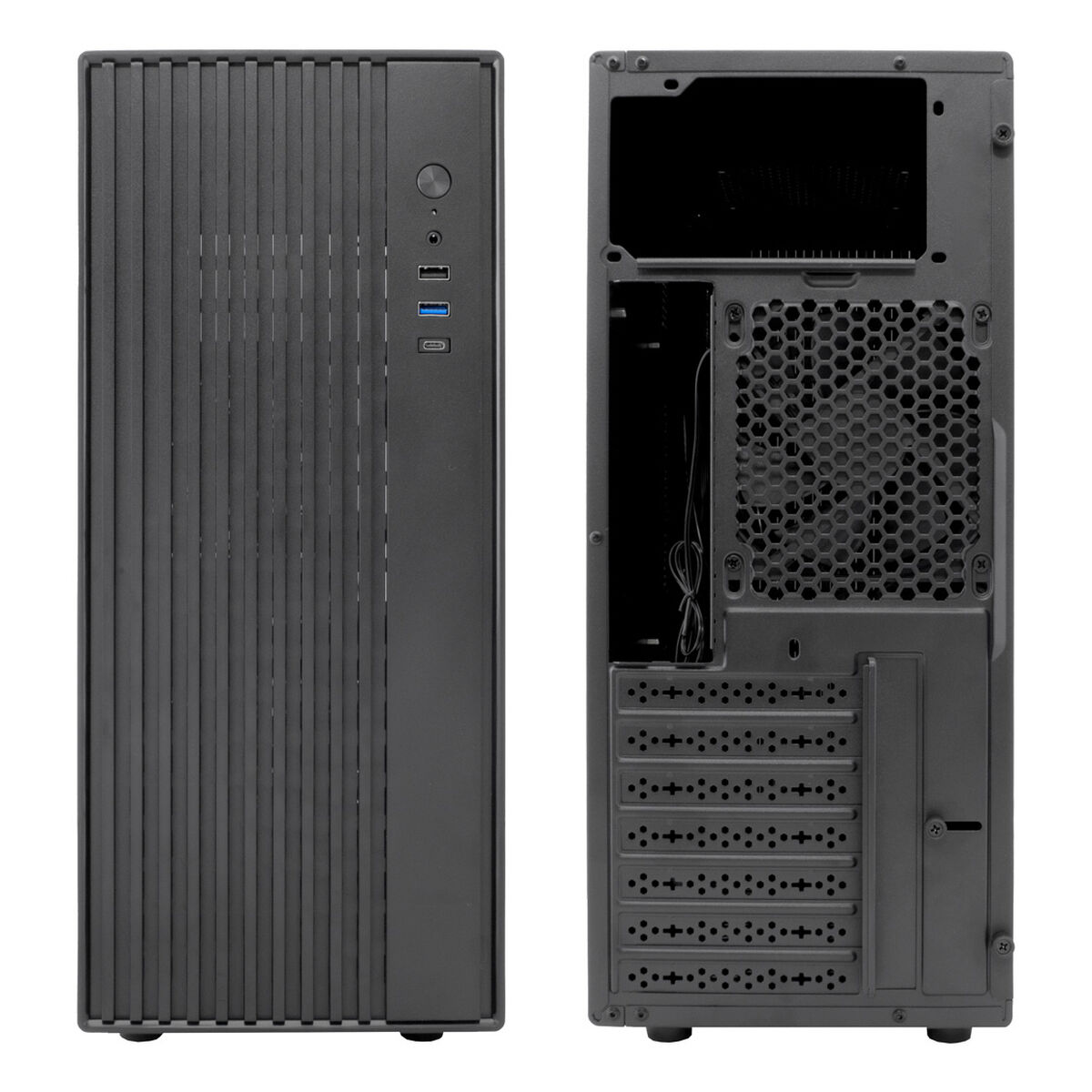 ATX Semi-tower Box CoolBox COO-PCA850-0 Black