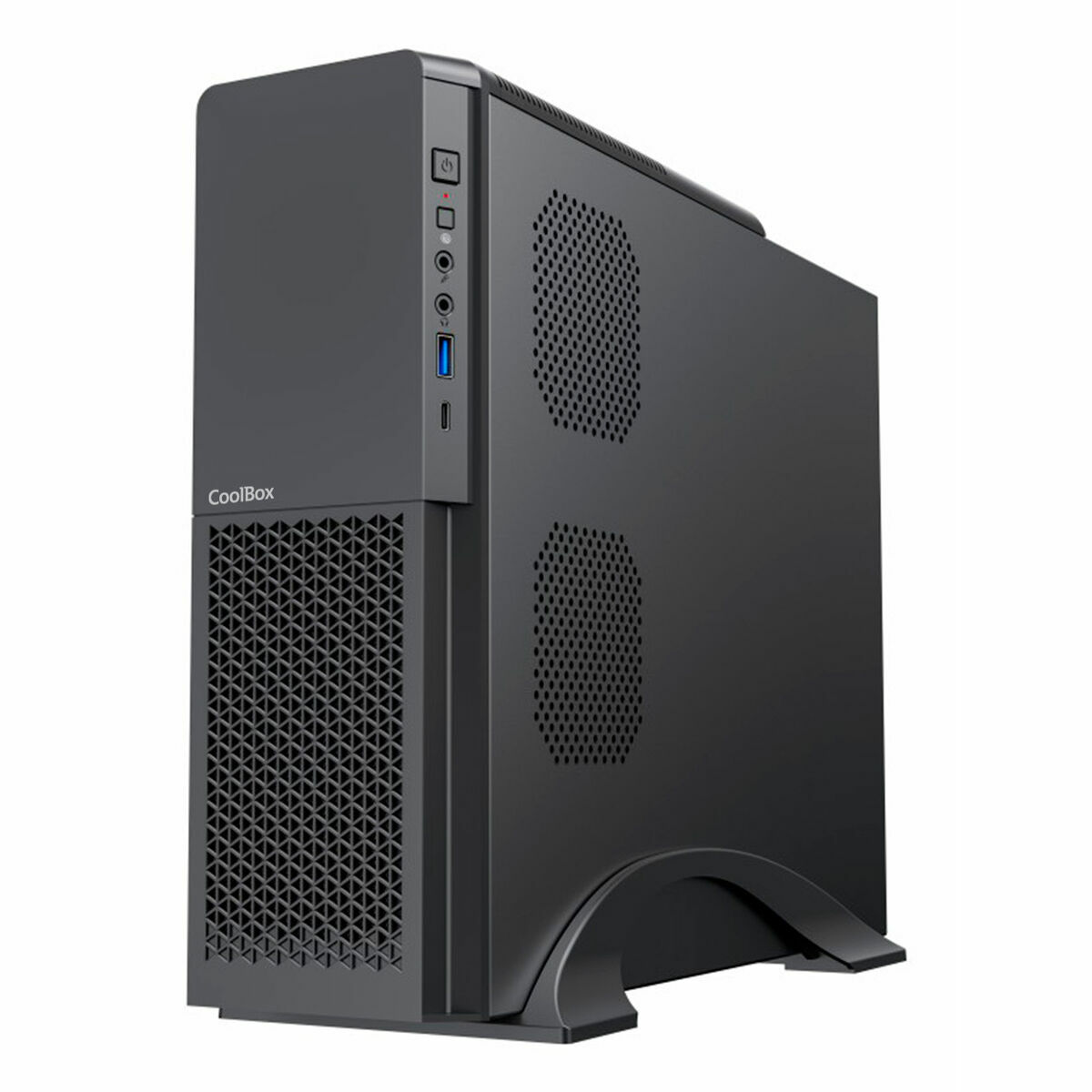 ATX Semi-tower Box CoolBox COO-PCT313-1 Black