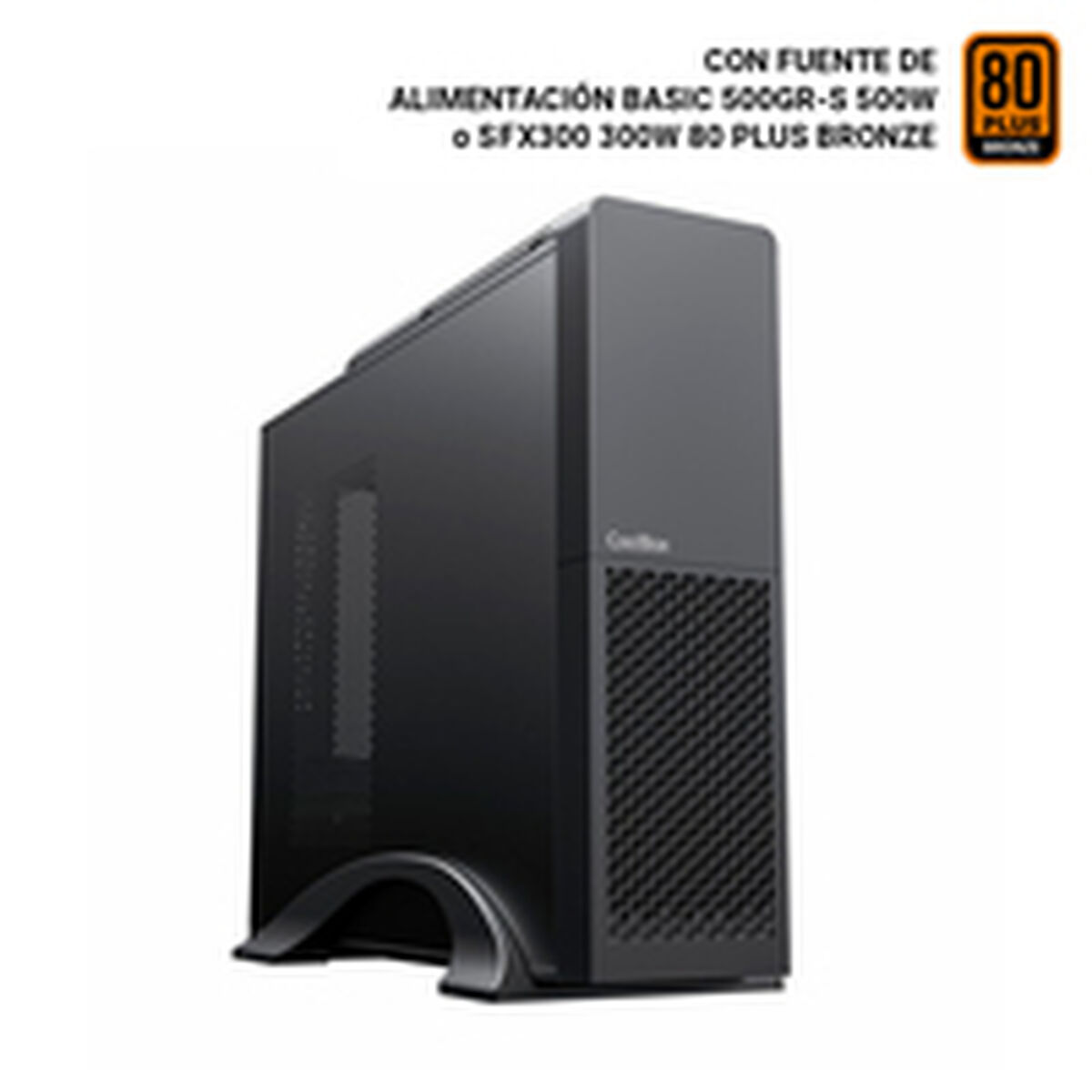 ATX Semi-tower Box CoolBox COO-PCT313-BZ Black
