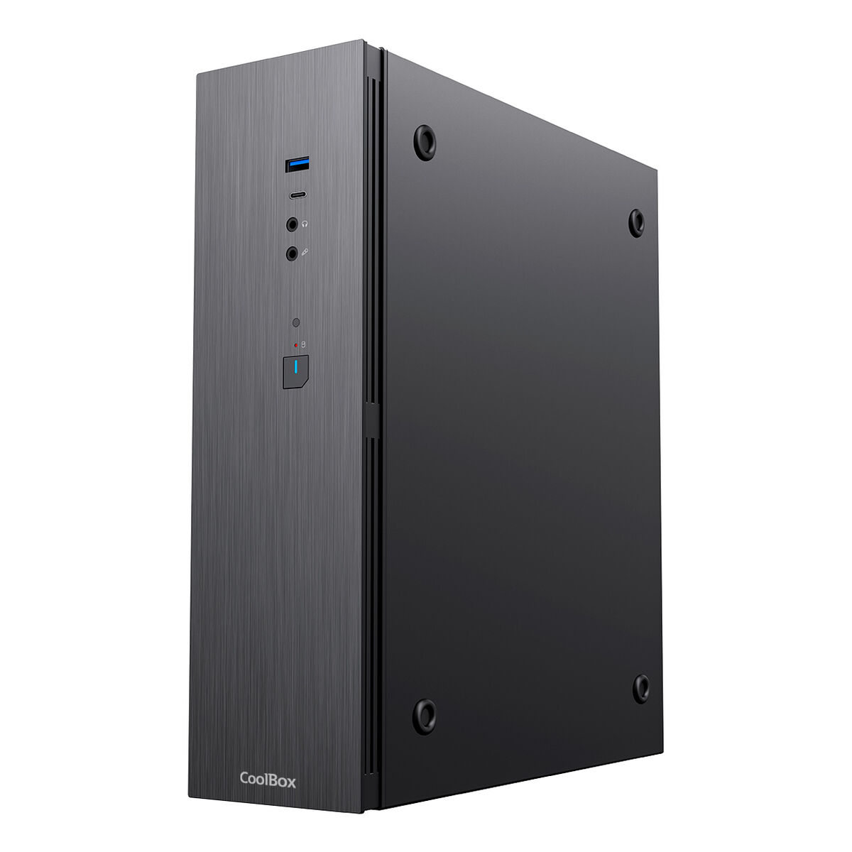 ATX Semi-tower Box CoolBox COO-PCT370-1 Black