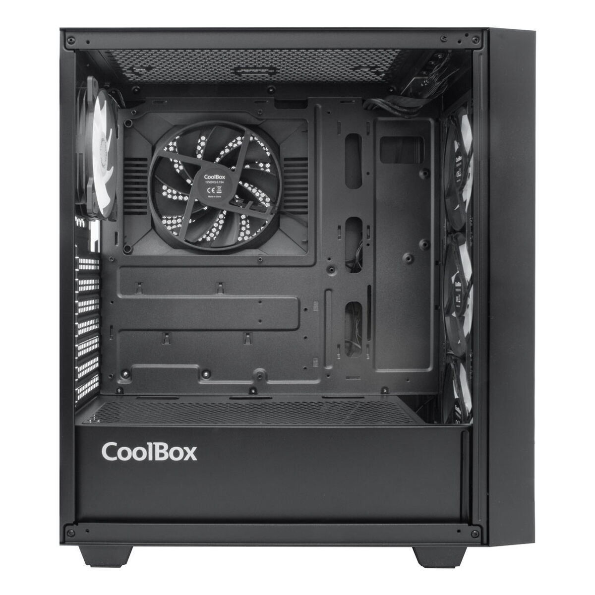ATX Semi-tower Box CoolBox COO-CHA-GA300B-0 Black