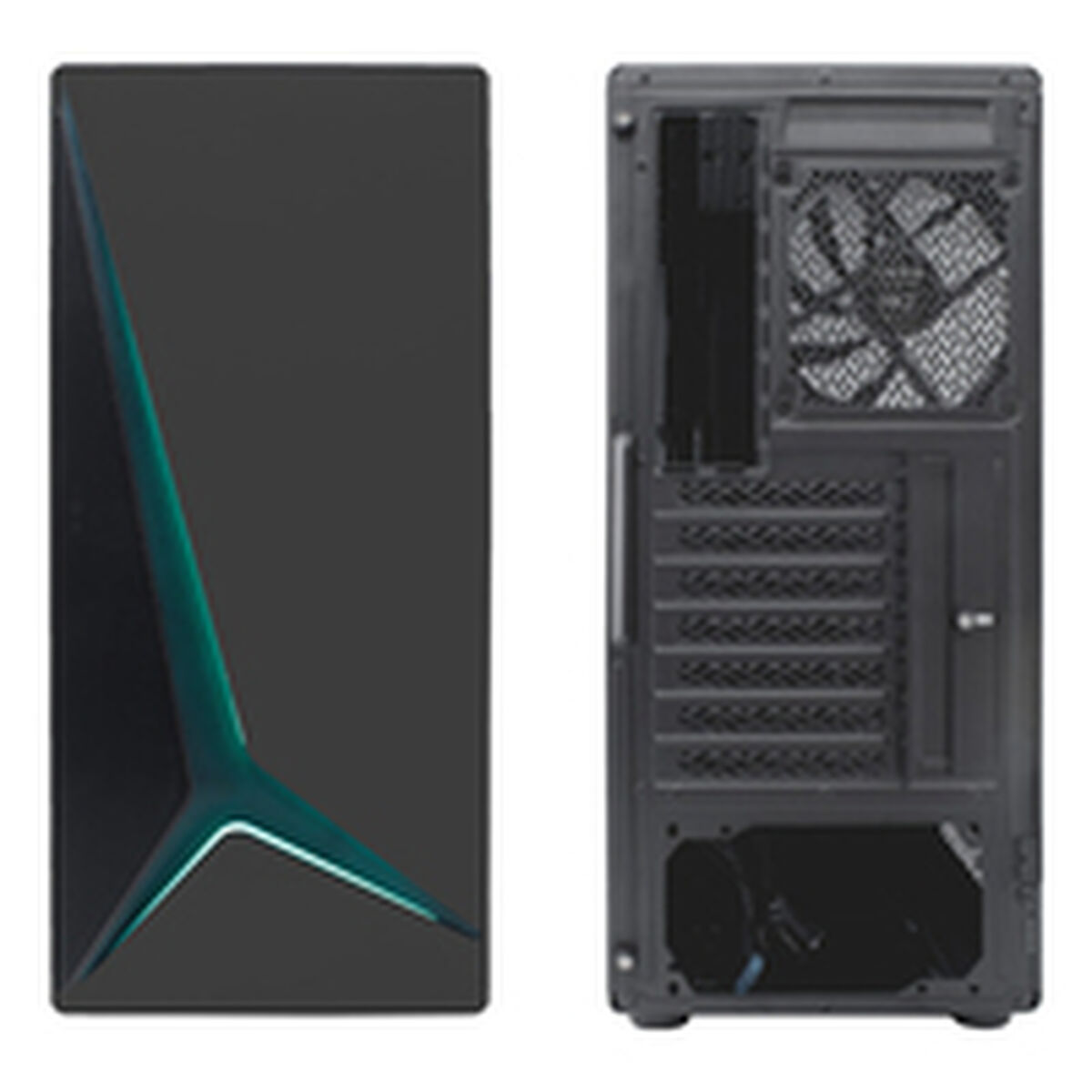 ATX Semi-tower Box CoolBox COO-CHA-GA450B-0 Black