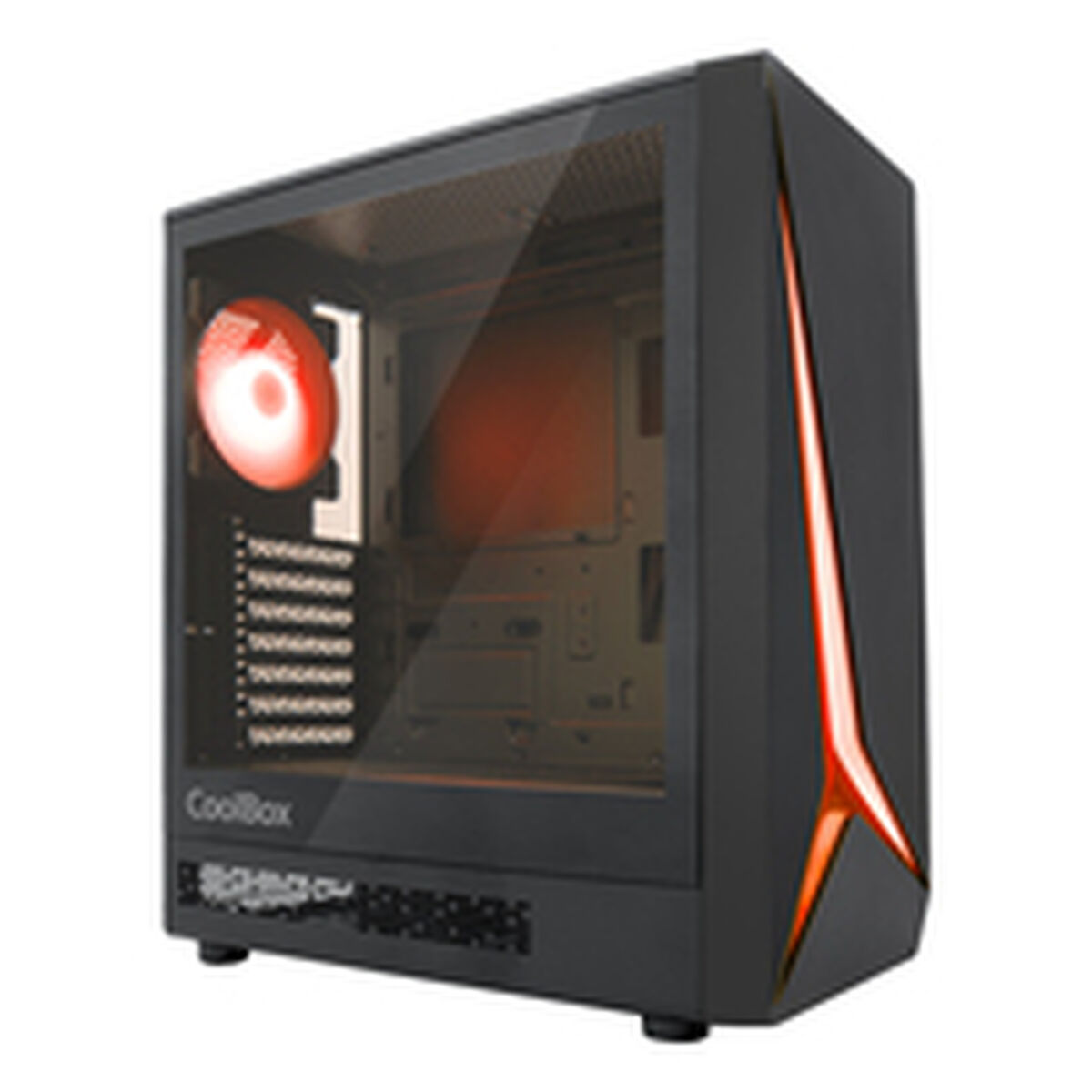 ATX Semi-tower Box CoolBox COO-CHA-GA450B-0 Black