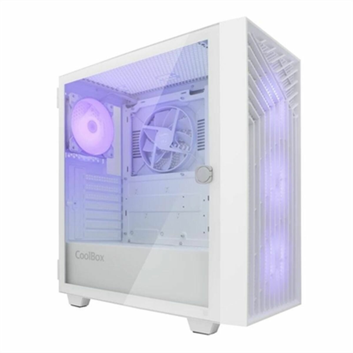 ATX Semi-tower Box CoolBox COO-CHA-GA300W-0 White ATX Semi-tower Box CoolBox COO-CHA-GA300W-0 White