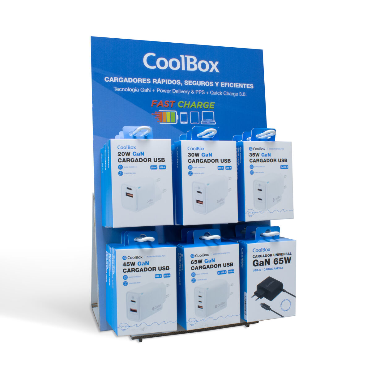 Wall Charger CoolBox COO-PACK-GAN