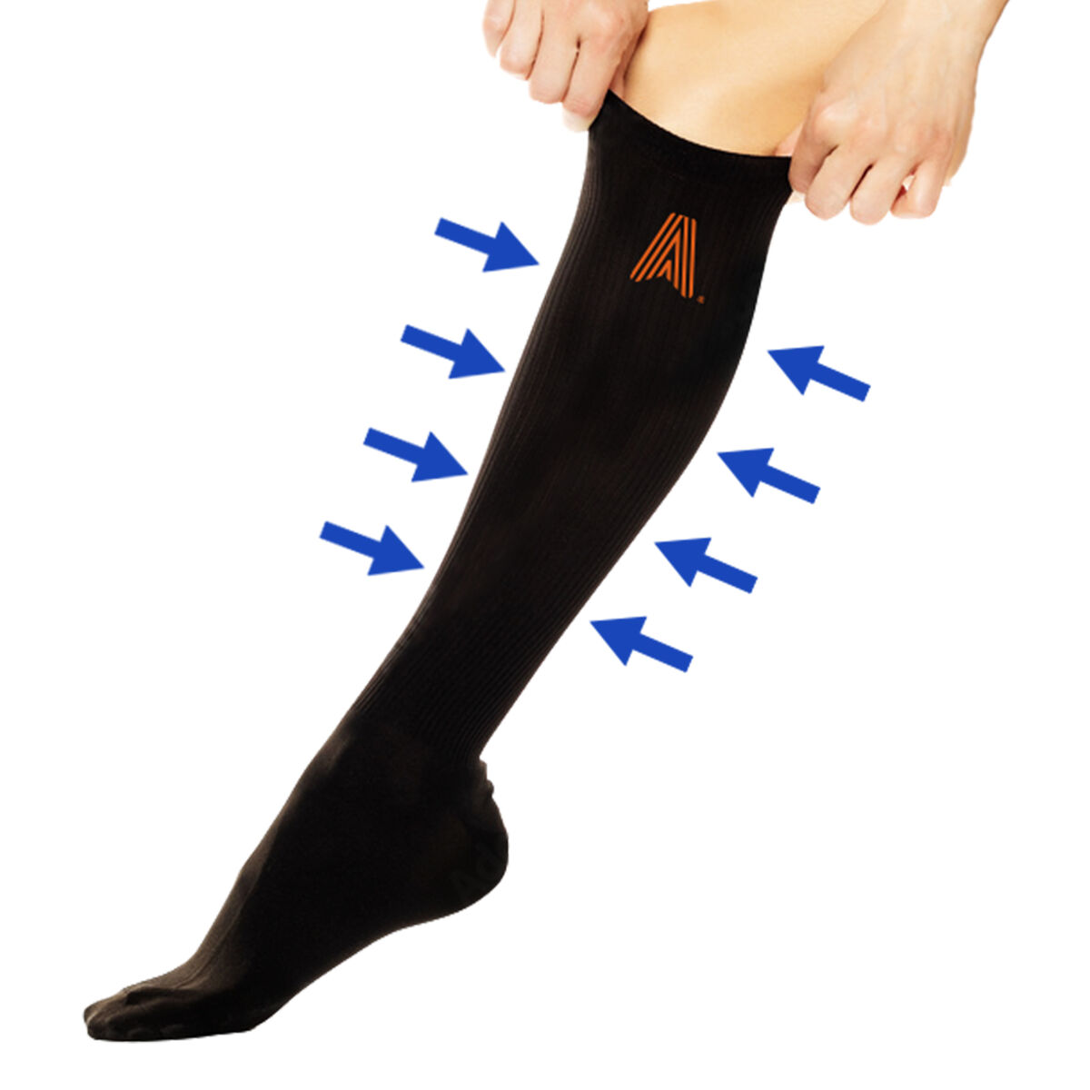 Compression Socks Scape Travel Black