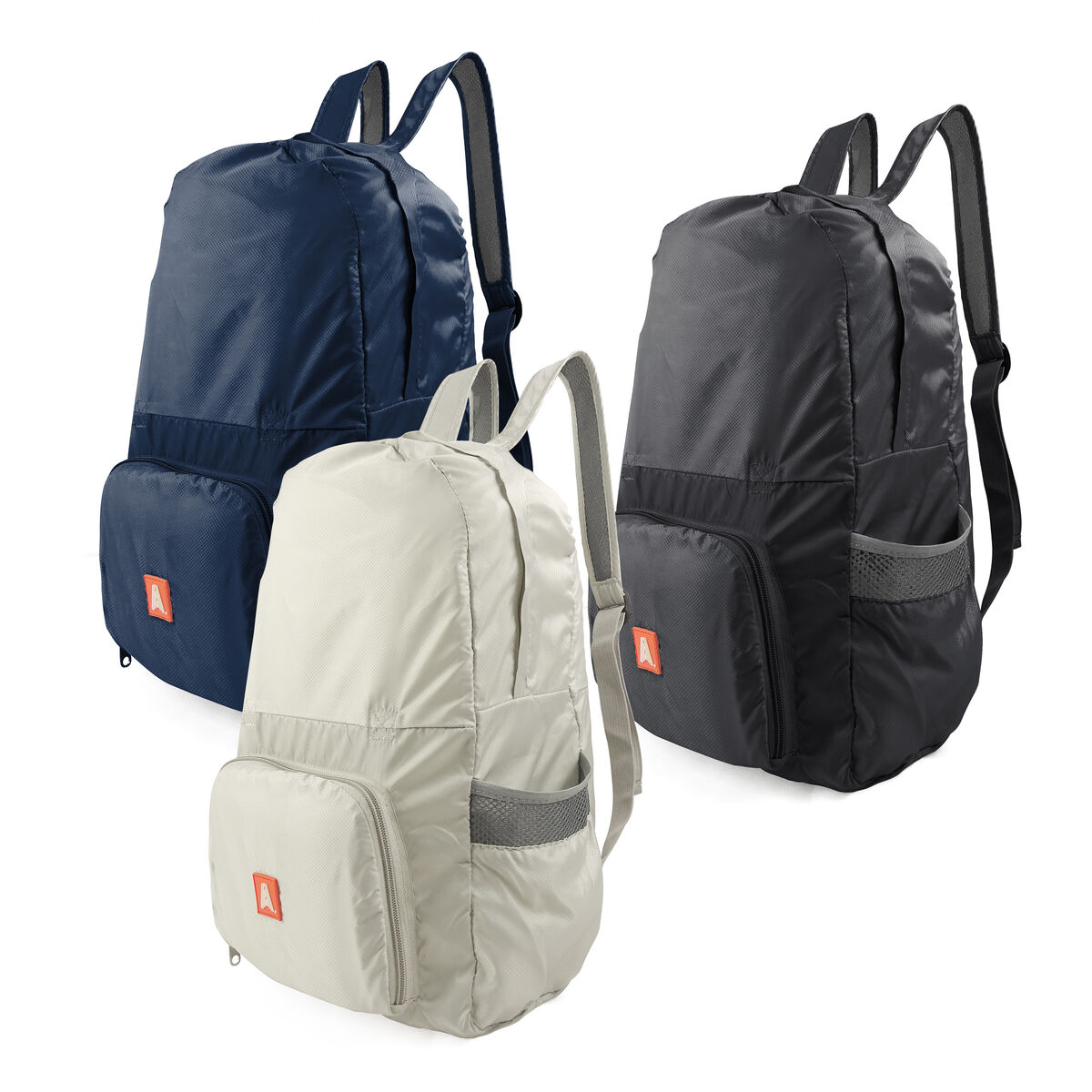 Casual Backpack Scape Travel Blue Black Grey Casual 20 L