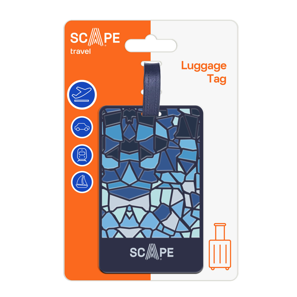 Suitcase Identification Tags Scape Travel