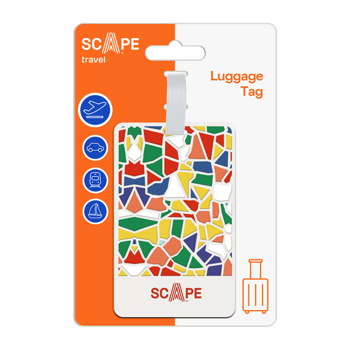 Suitcase Identification Tags Scape Travel