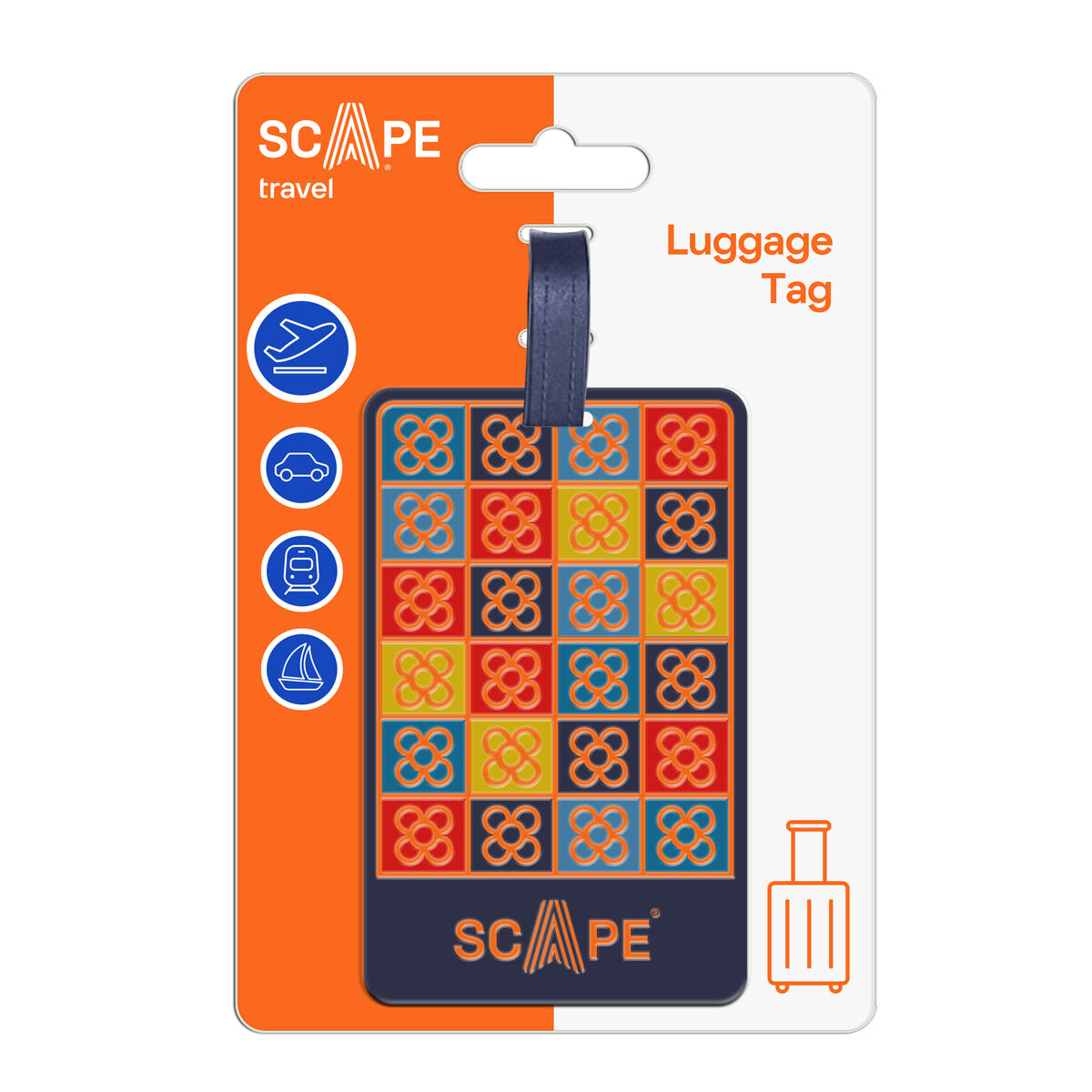 Suitcase Identification Tags Scape Travel