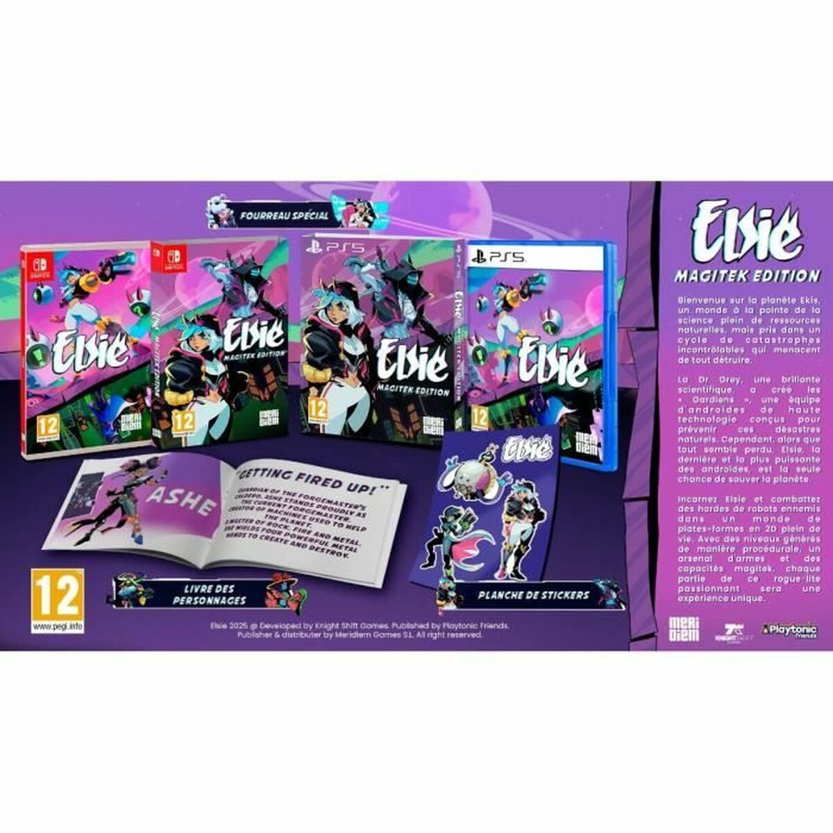 Video game for Switch Microids Elsie – Edicin Magitek
