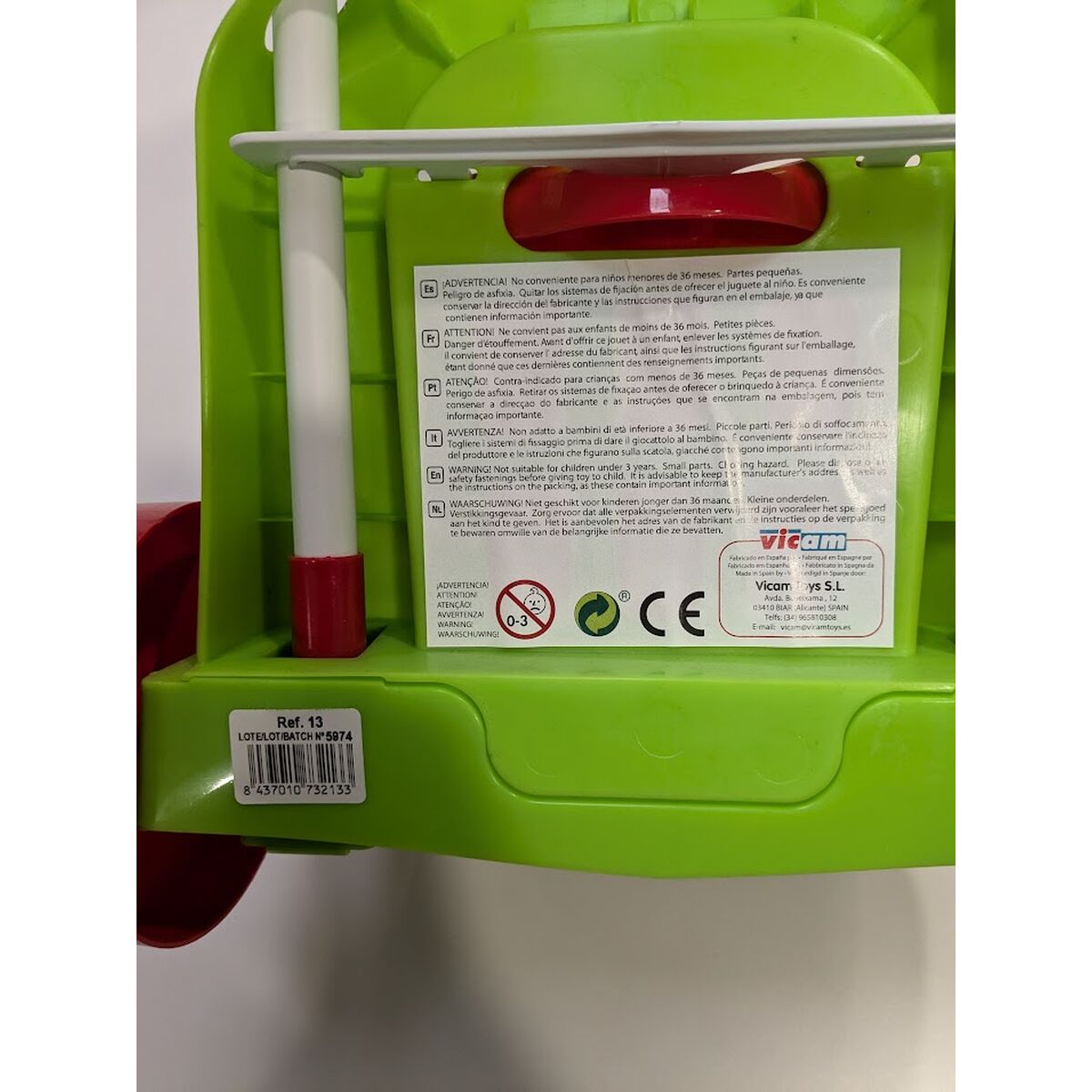 Cleaning Trolley with Accessories Toy