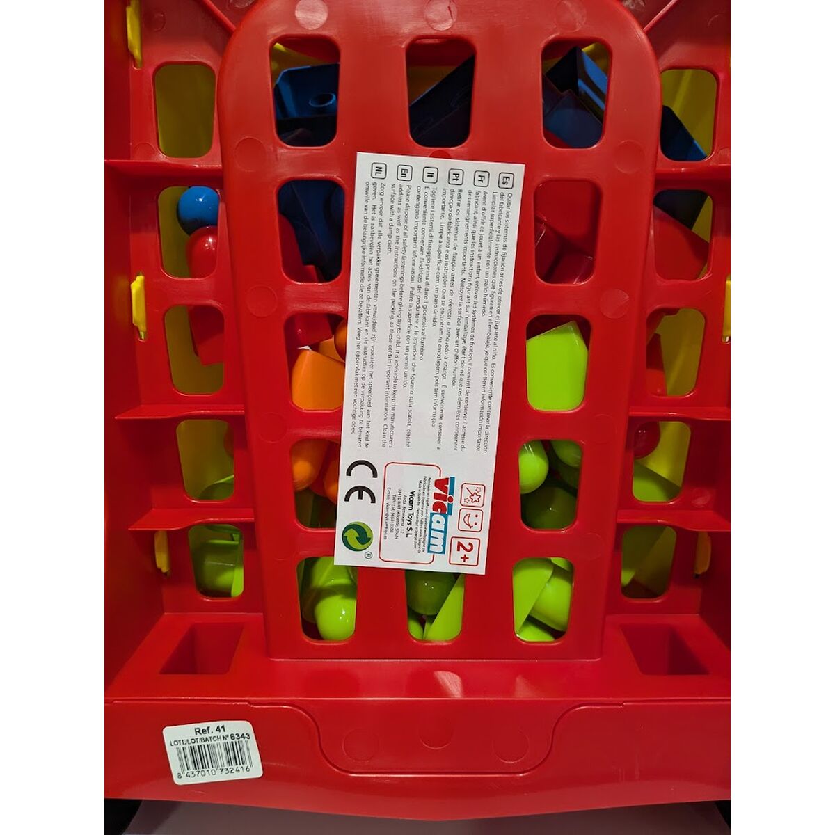 Construction set 32 Pieces Trolley