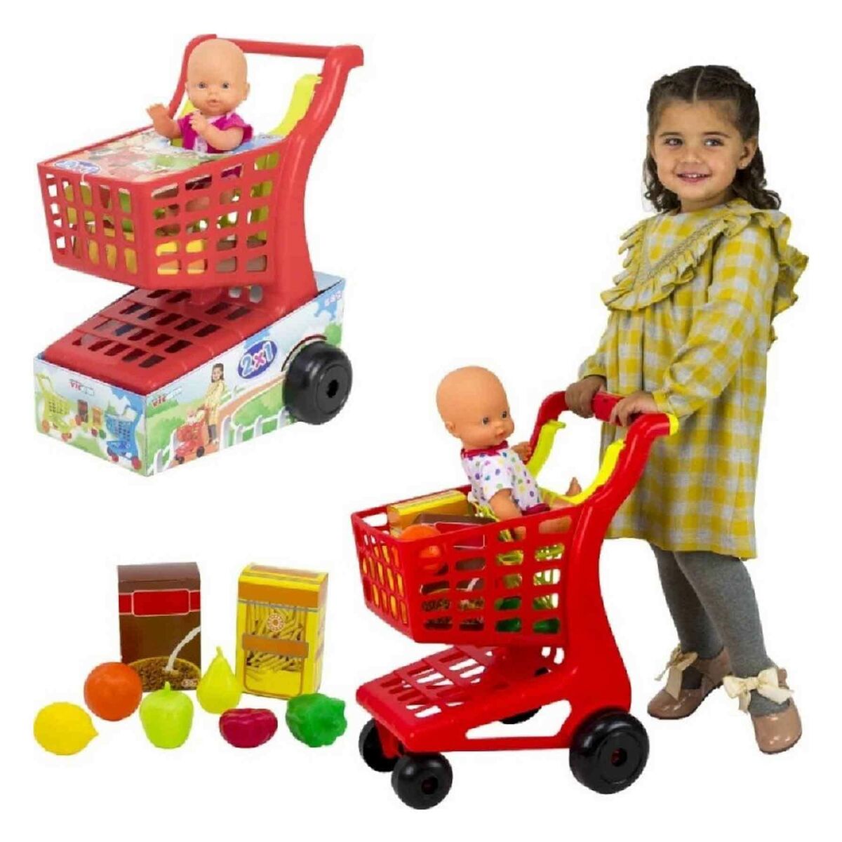 Shopping cart Accessories Figure Toy Shopping cart Accessories Figure Toy