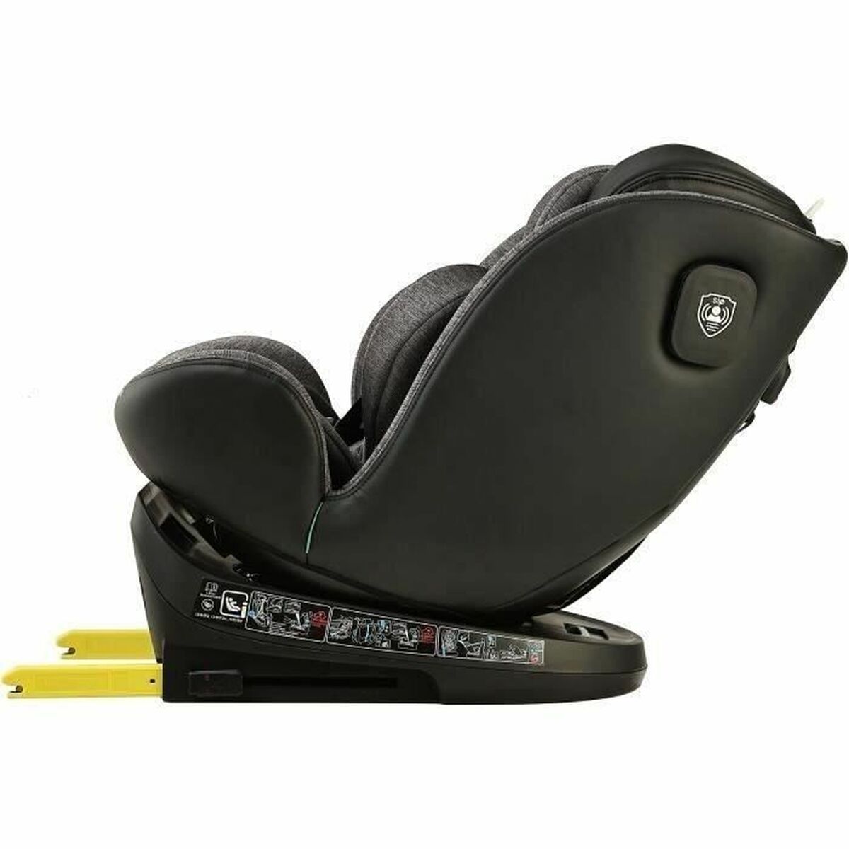 Car Chair BBGO Grey 0 (de 0 a 10 kilos) 0+ (de 0 a 13 kilos) I (9 – 18 kg) II (15-25 kg) III (22 – 36 kg) Children’s ECE R129