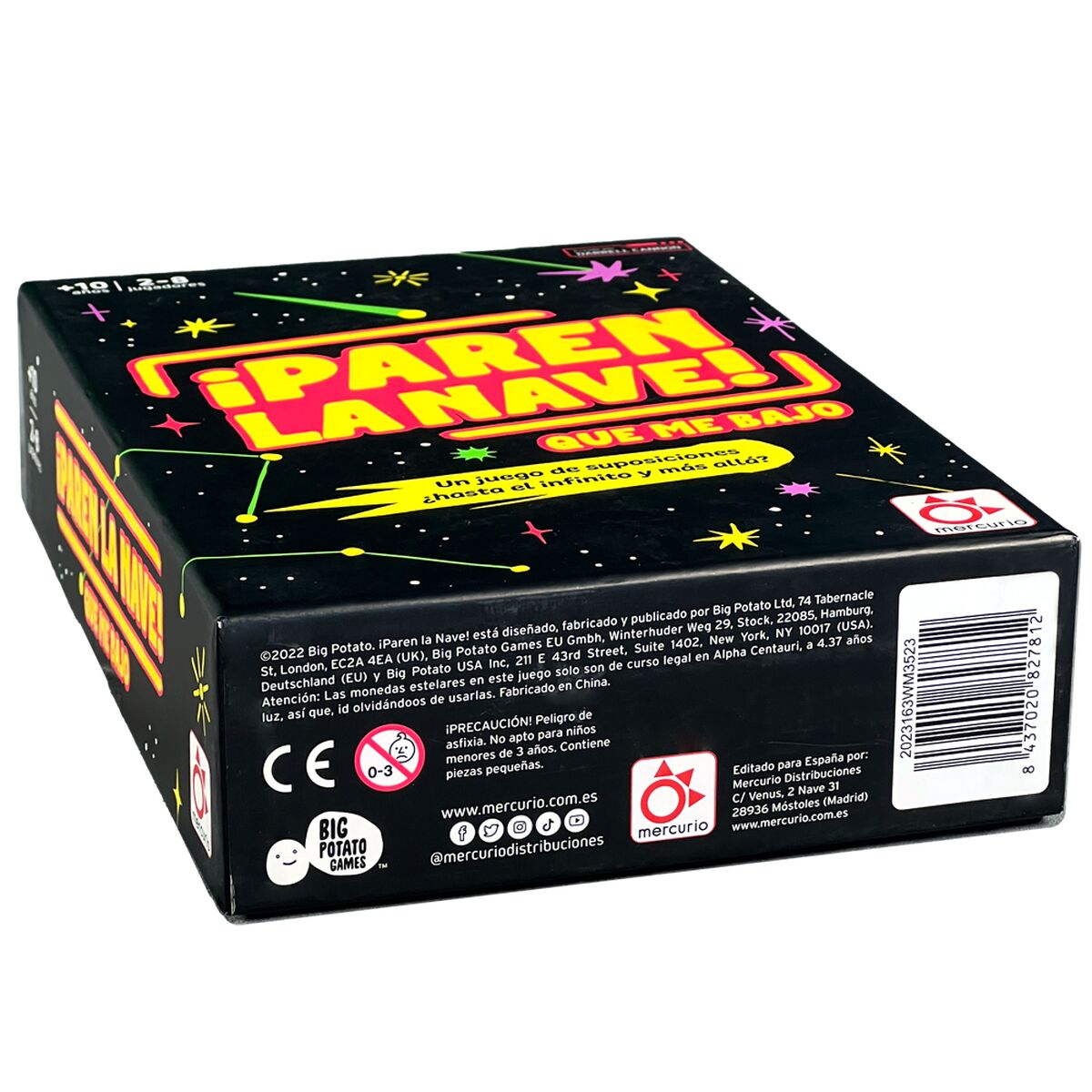 Card Game Mercurio Â¡Paren la nave! ES
