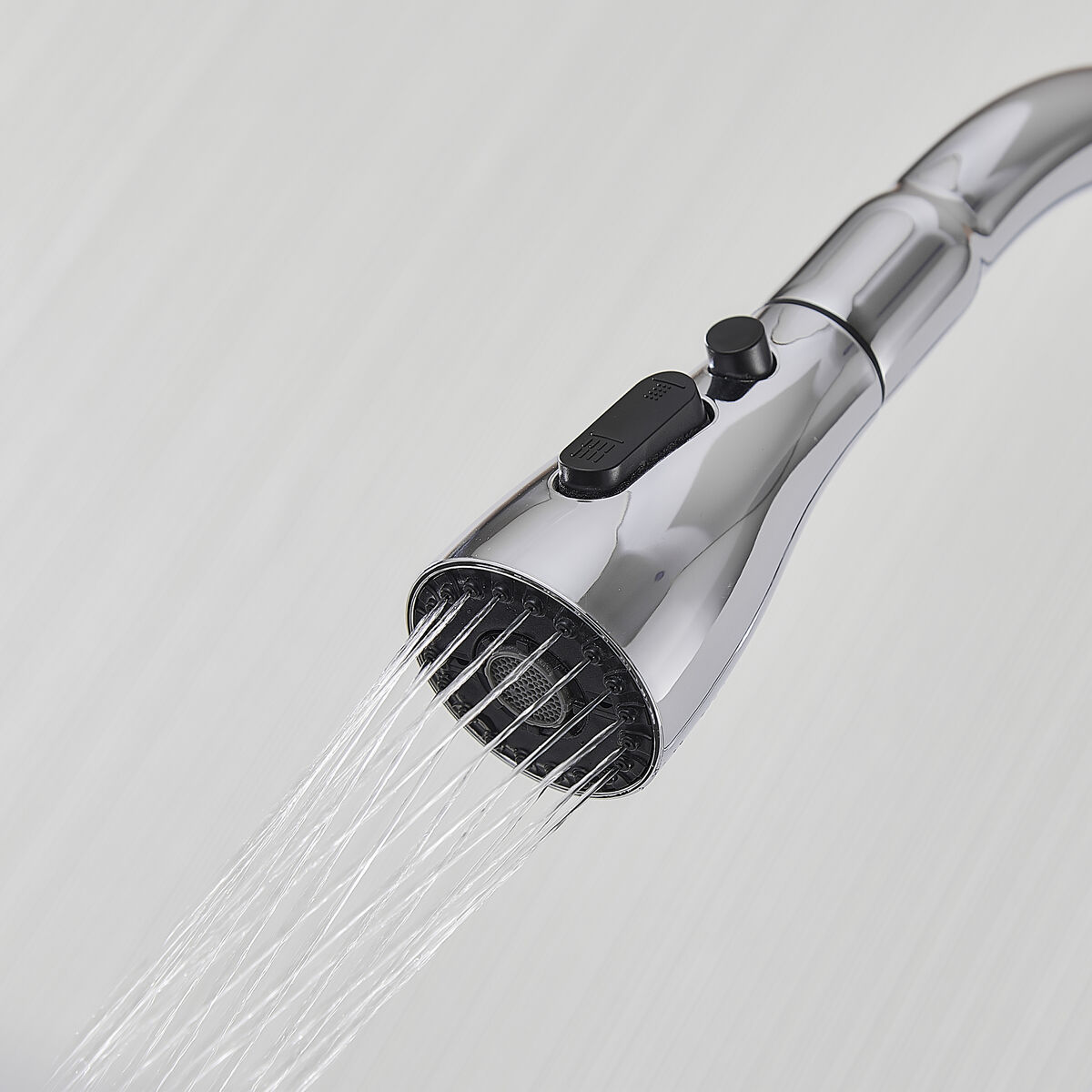 Mixer Tap Fontastock Chrome Stainless steel Brass Ceramic Zinc Alloy C-shaped Height