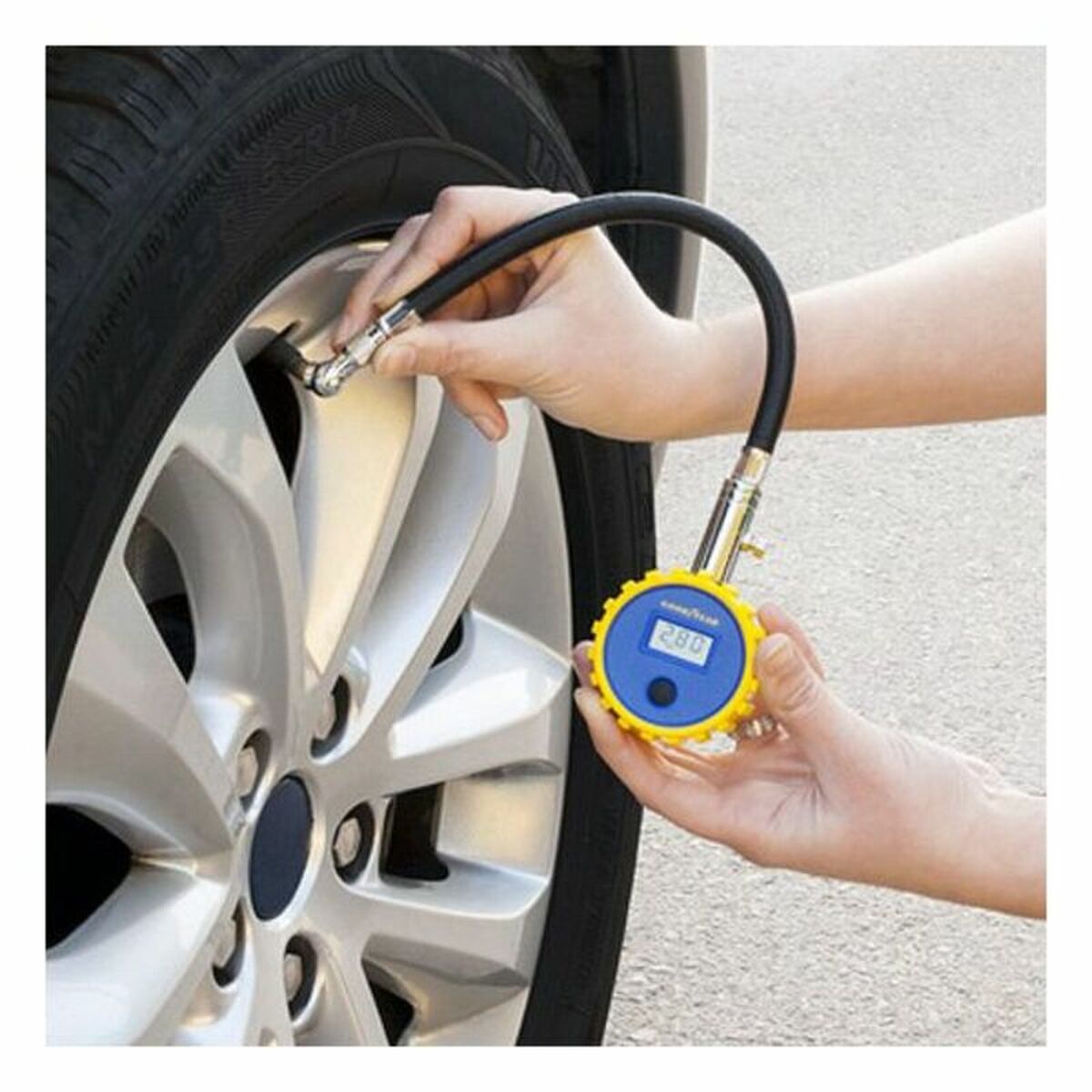 Pressure gauge Goodyear GOD0002 Automatic/Digital Pressure gauge Goodyear GOD0002 Automatic/Digital