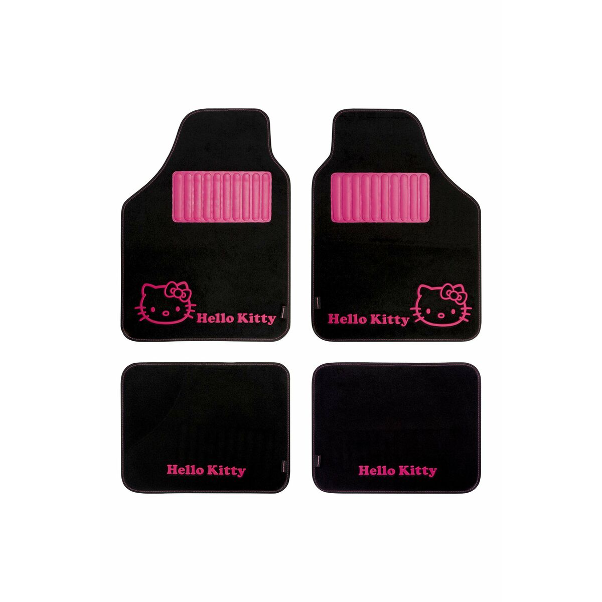 Car Floor Mat Set Hello Kitty Black Pink (4 pcs) Car Floor Mat Set Hello Kitty Black Pink (4 pcs)