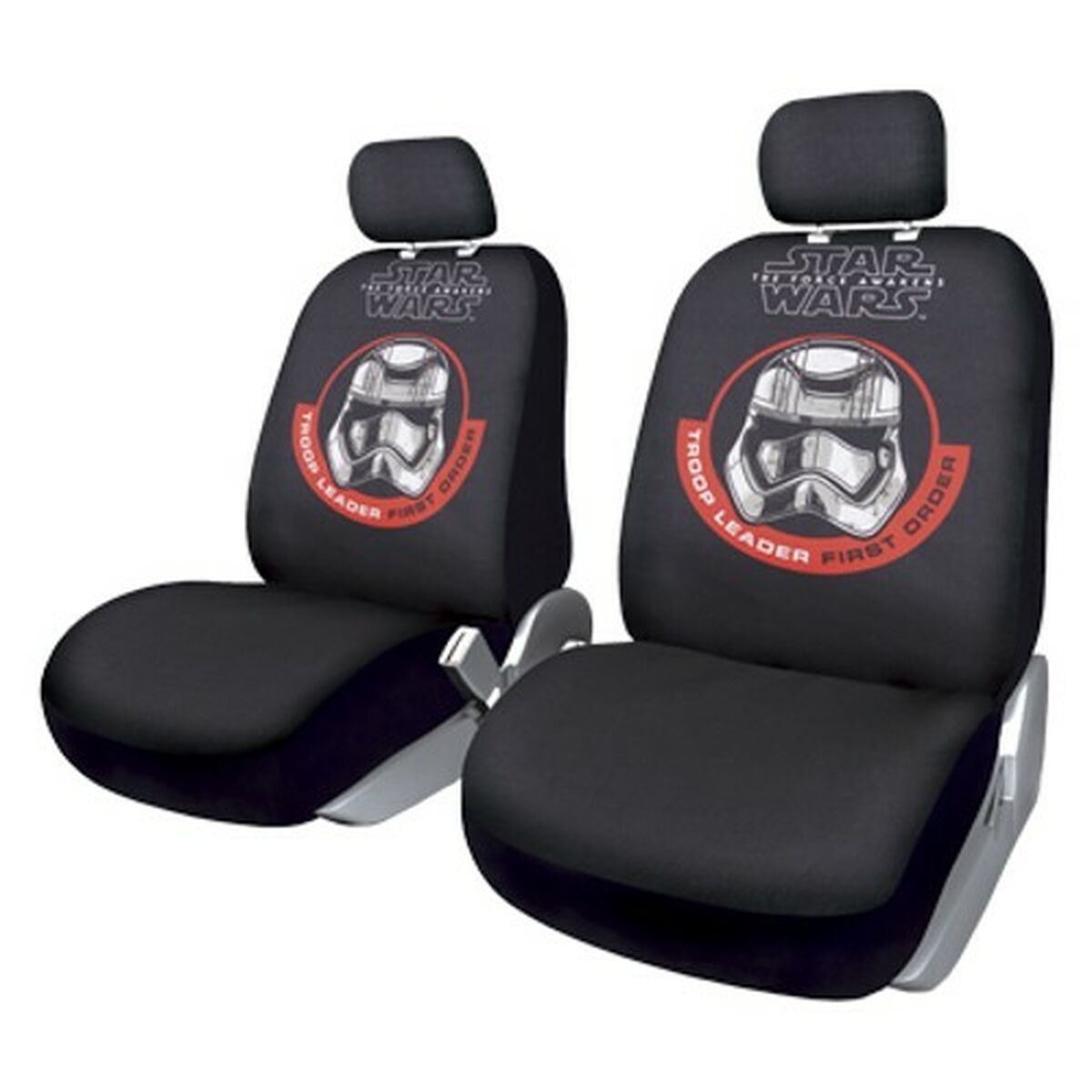 Car Seat Covers Star Wars Stormtrooper Universal Forward Black 2 Units Car Seat Covers Star Wars Stormtrooper Universal Forward Black 2 Units