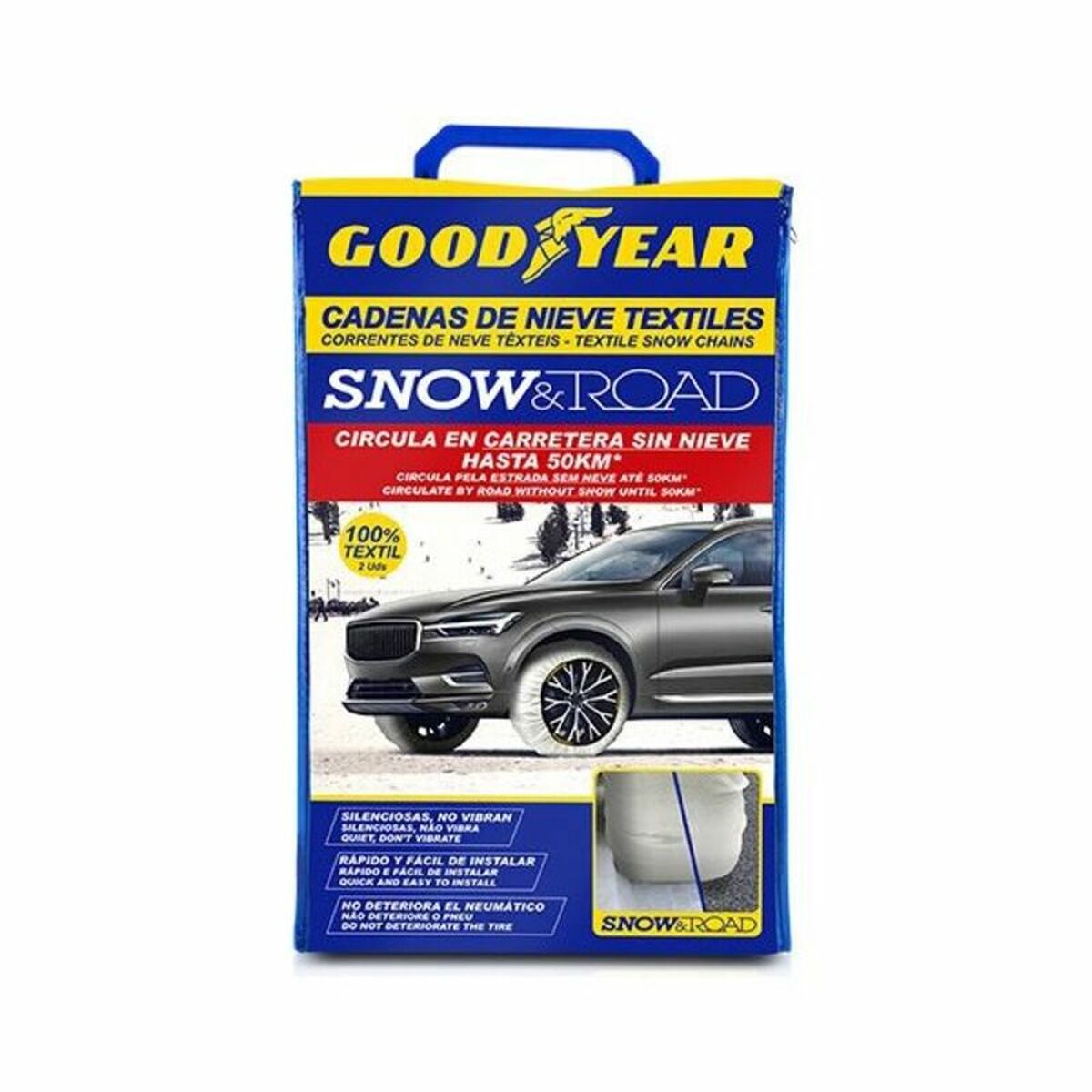Car Snow Chains Goodyear SNOW & ROAD (L) Car Snow Chains Goodyear SNOW & ROAD (L)