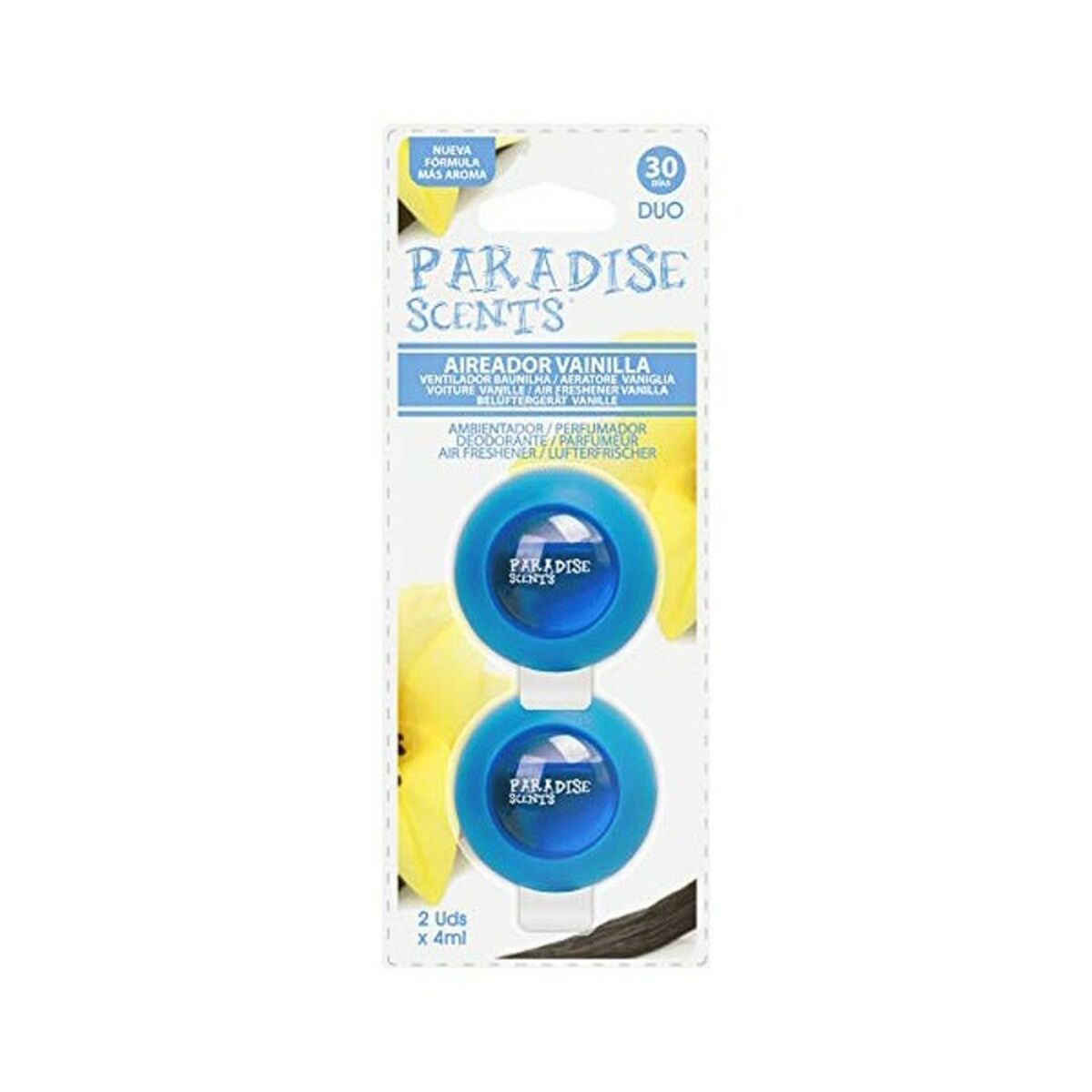 Car Air Freshener BC Corona Paradise Scents Duo Vanilla (2 uds) Car Air Freshener BC Corona Paradise Scents Duo Vanilla (2 uds)