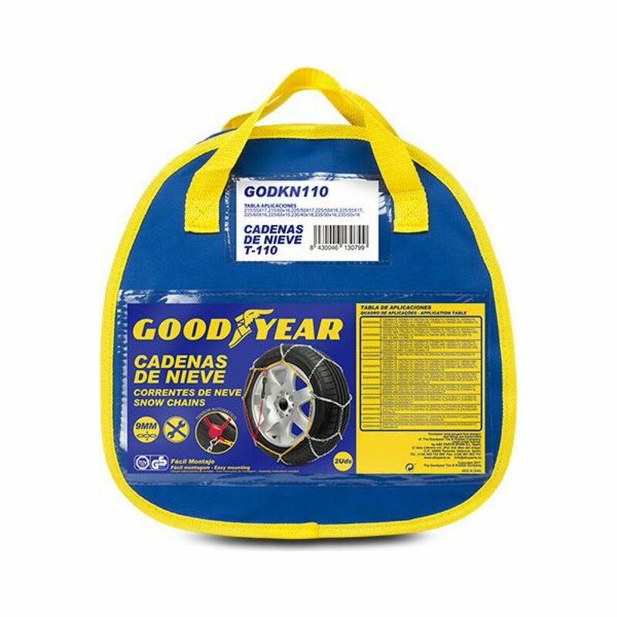 Car Snow Chains Goodyear T-110 Car Snow Chains Goodyear T-110