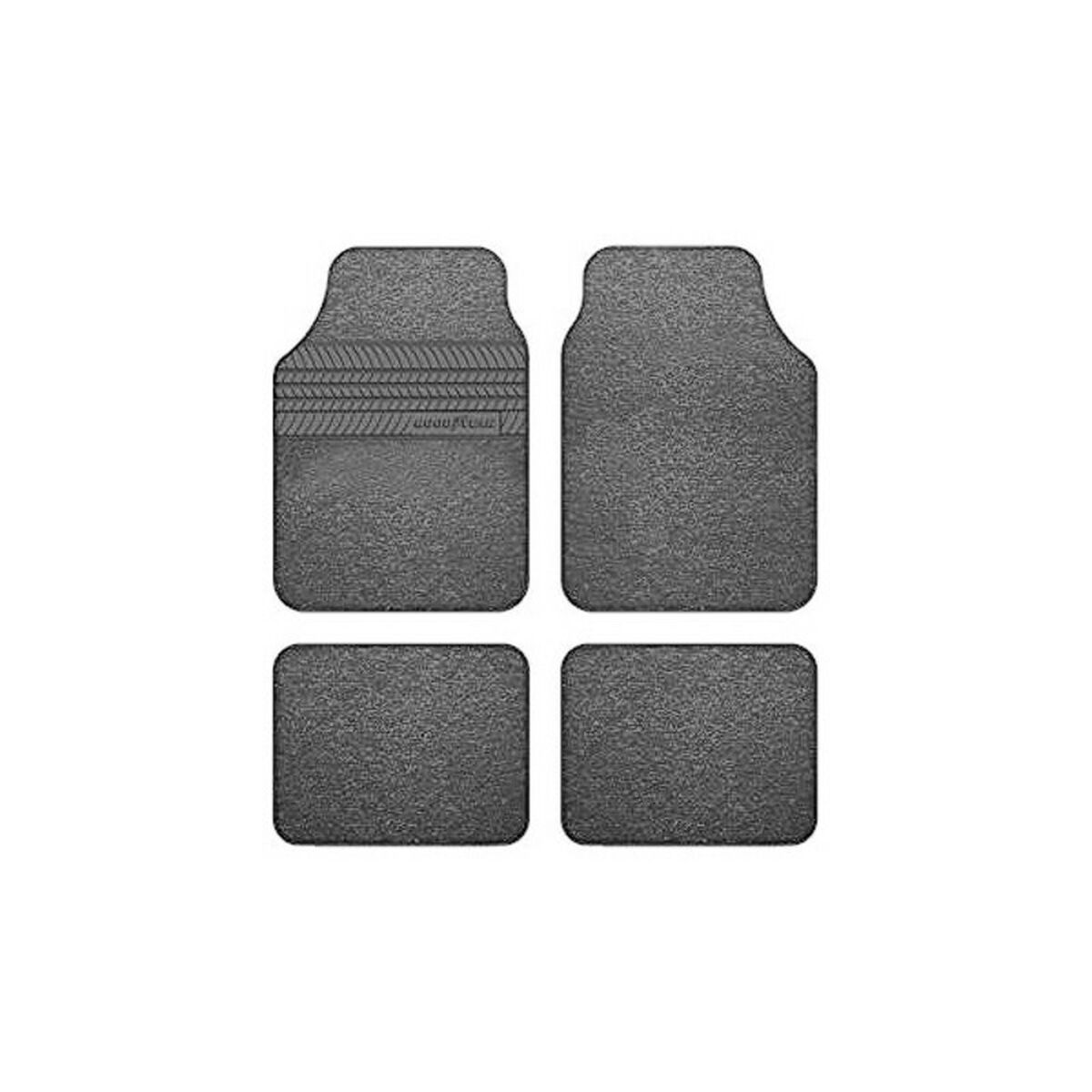 Car Floor Mat Set Goodyear GOD9018 Universal Black (4 pcs) Car Floor Mat Set Goodyear GOD9018 Universal Black (4 pcs)