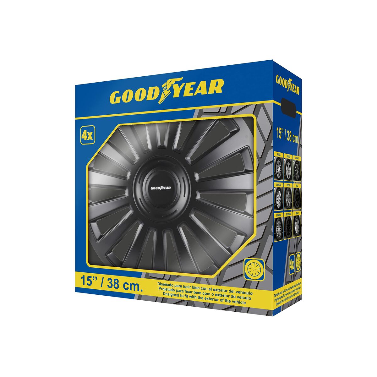 Hubcap Goodyear MELBOURNE 15″ Black