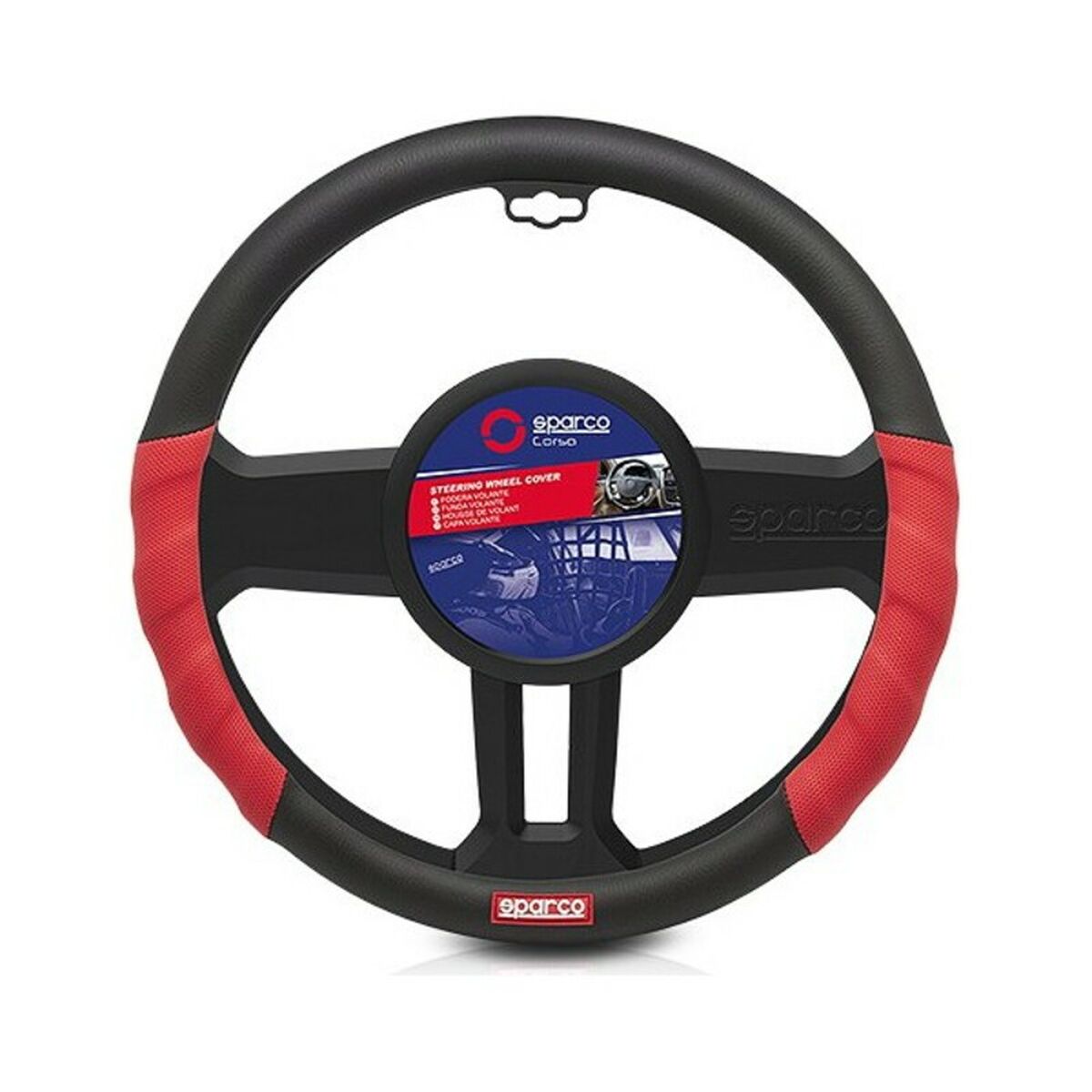 Steering Wheel Cover Sparco SPC1102L Universal (Ø 36 – 38 cm) Steering Wheel Cover Sparco SPC1102L Universal (Ø 36 – 38 cm)