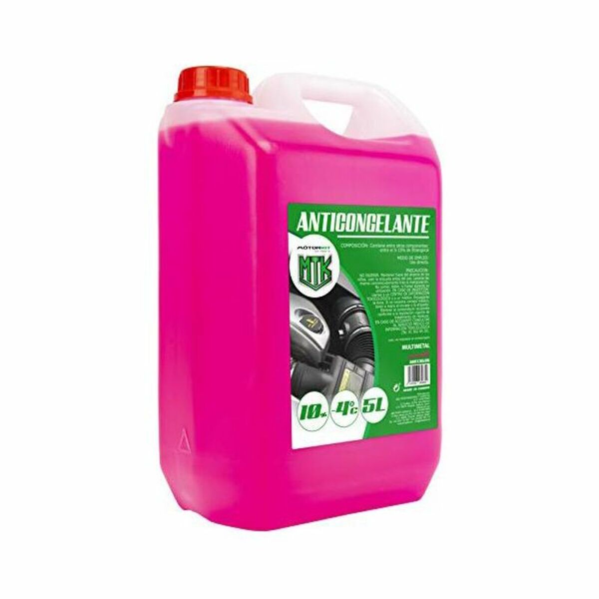 Antifreeze Motorkit MOT3535 -4 10% Pink (5 L)
