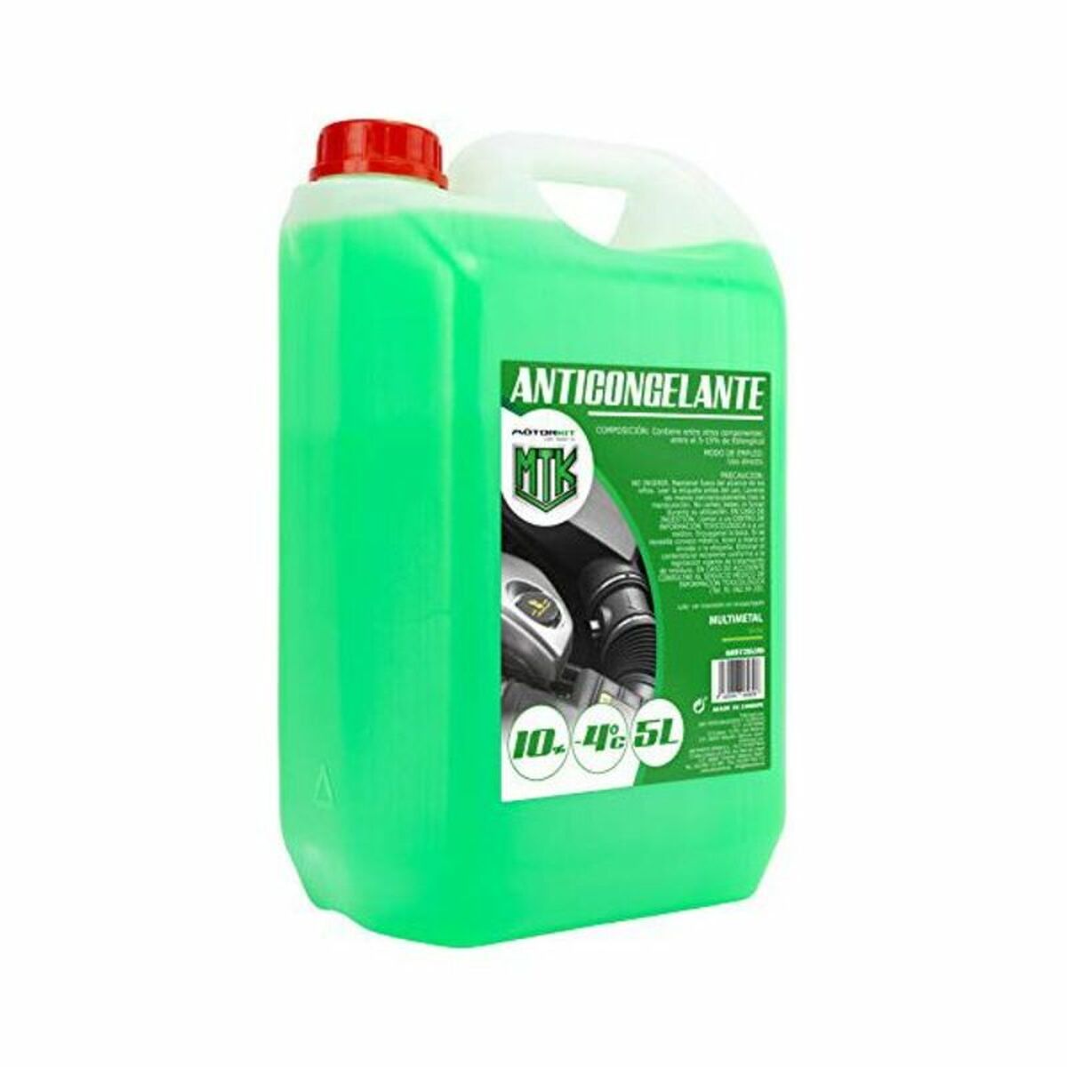Antifreeze Motorkit -4 10% Green (5 L)