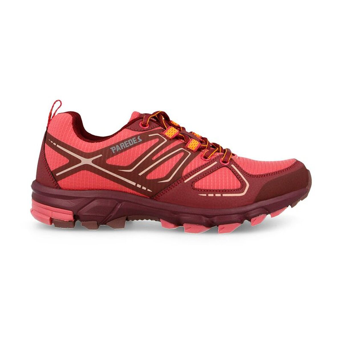 Trail running shoes for women Paredes Cobisa Red Burgundy