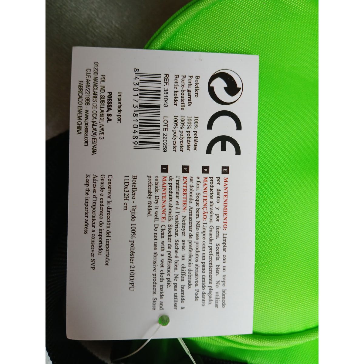 Portable Fridge Bismark 10 x 33 cm Polyester