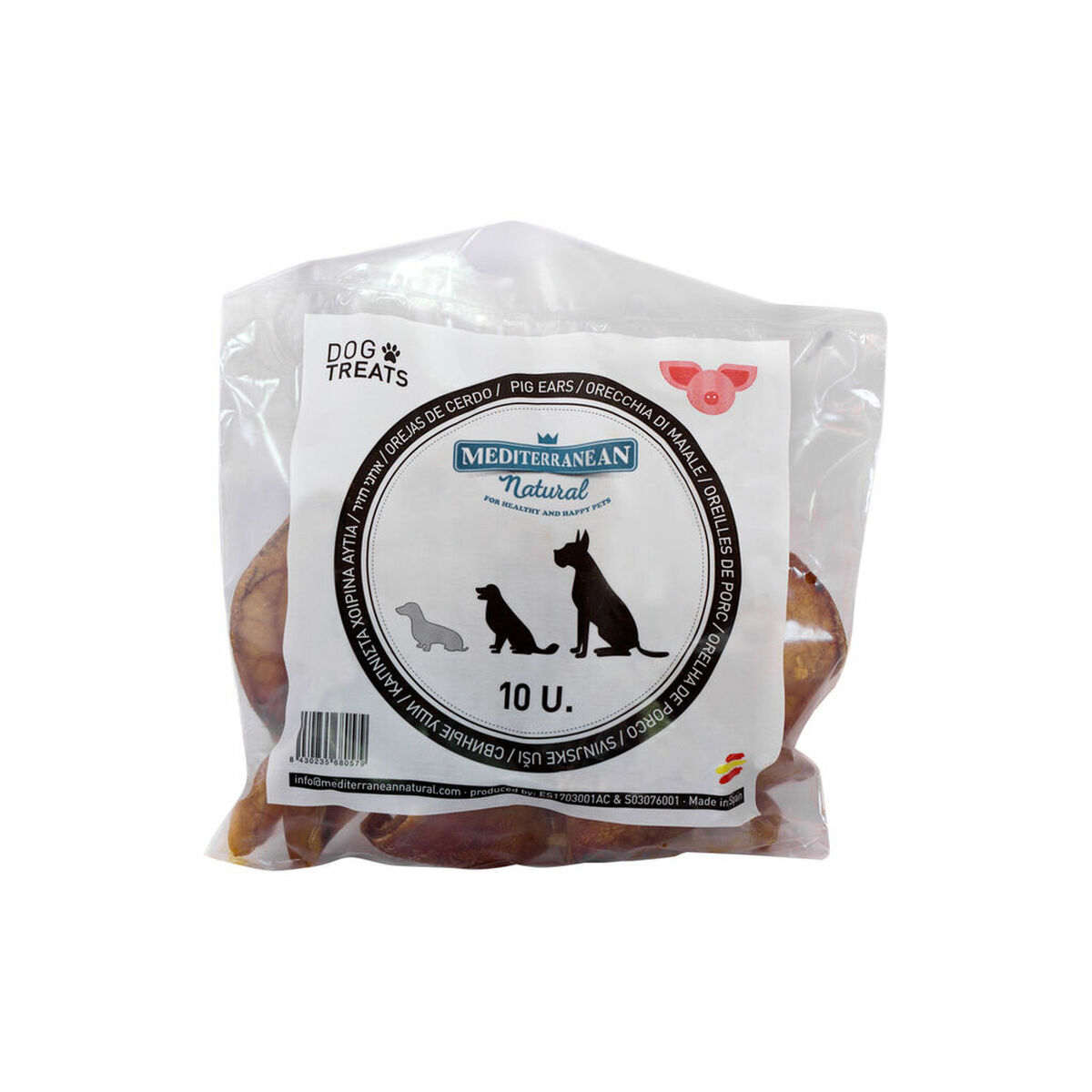 Dog Snack Mediterranean Natural Pig’s ears Dog Snack Mediterranean Natural Pig’s ears