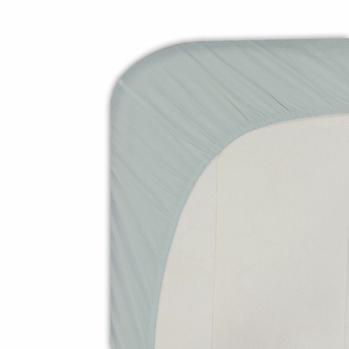 Fitted bottom sheet Happy Home Light grey Single