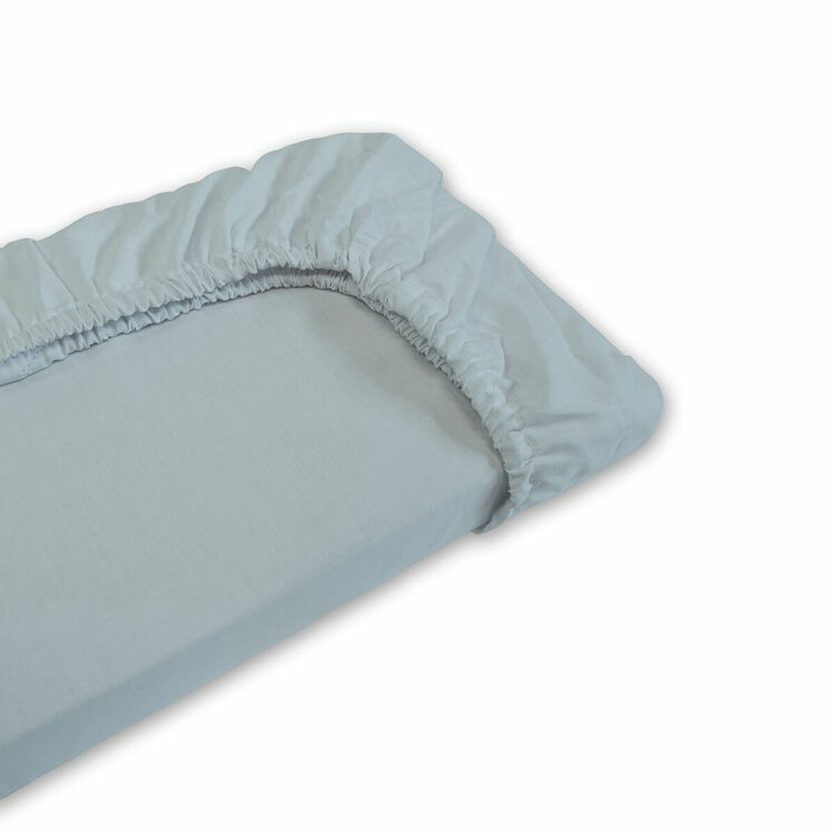 Fitted bottom sheet Happy Home Light grey Single
