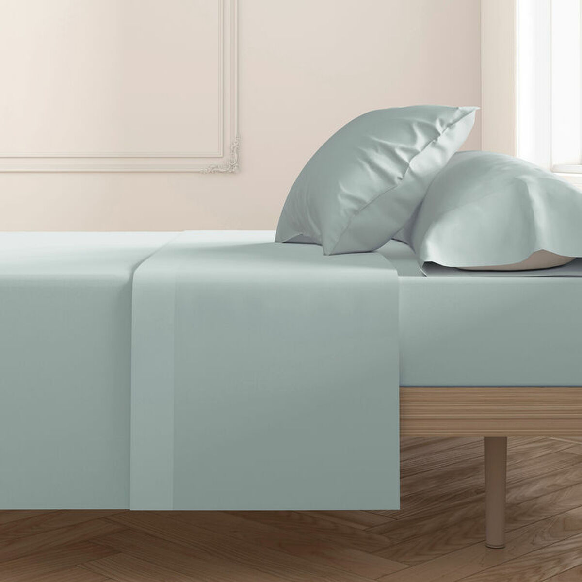 Pillowcase Happy Home Nude 135 cm