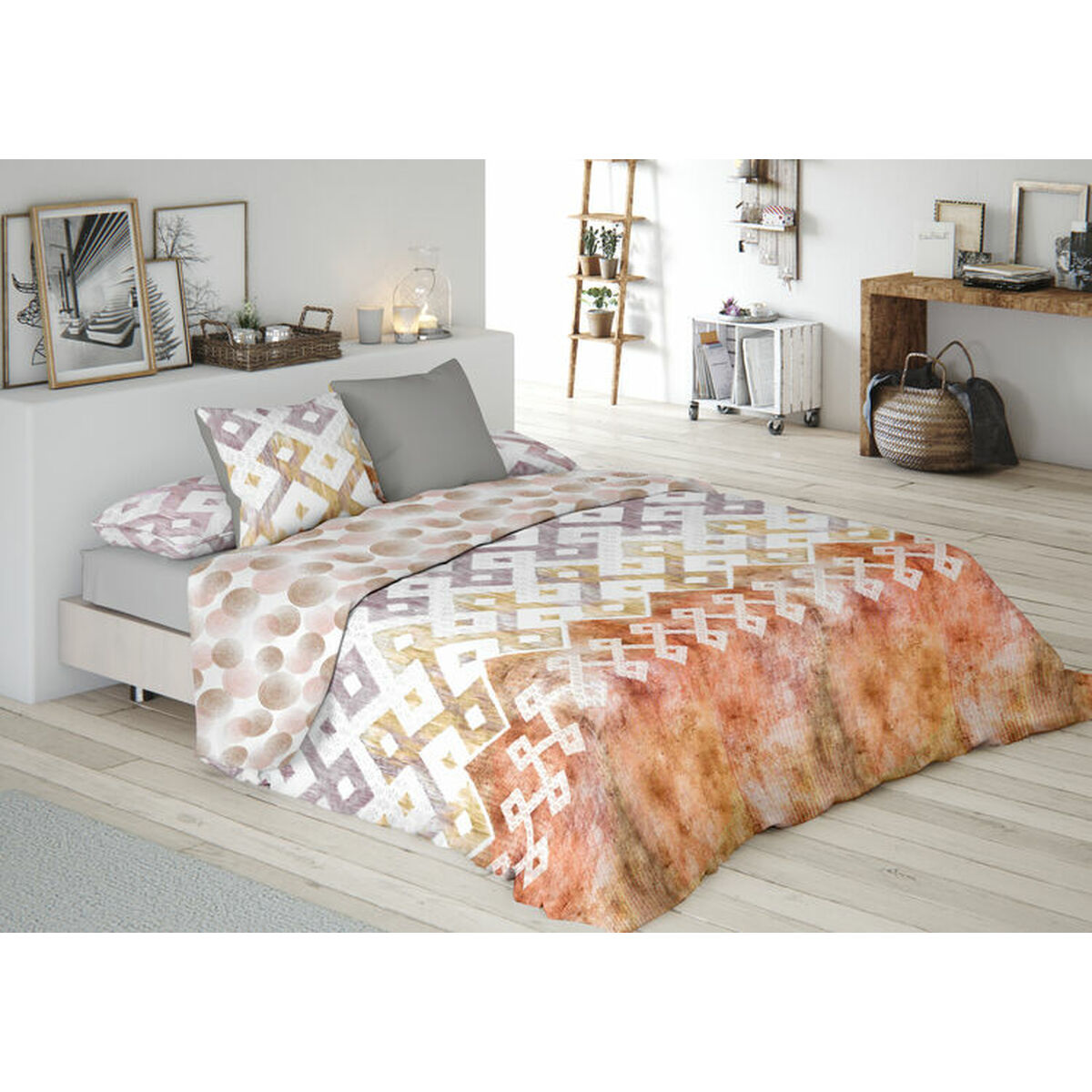 Duvet cover set Pierre Cardin VAIL Orange Single 3 Pieces Duvet cover set Pierre Cardin VAIL Orange Single 3 Pieces